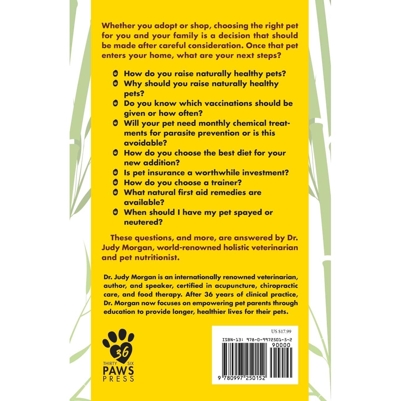 Raising Naturally Healthy Pets: A Guide to Helping Your Pets Live Longer