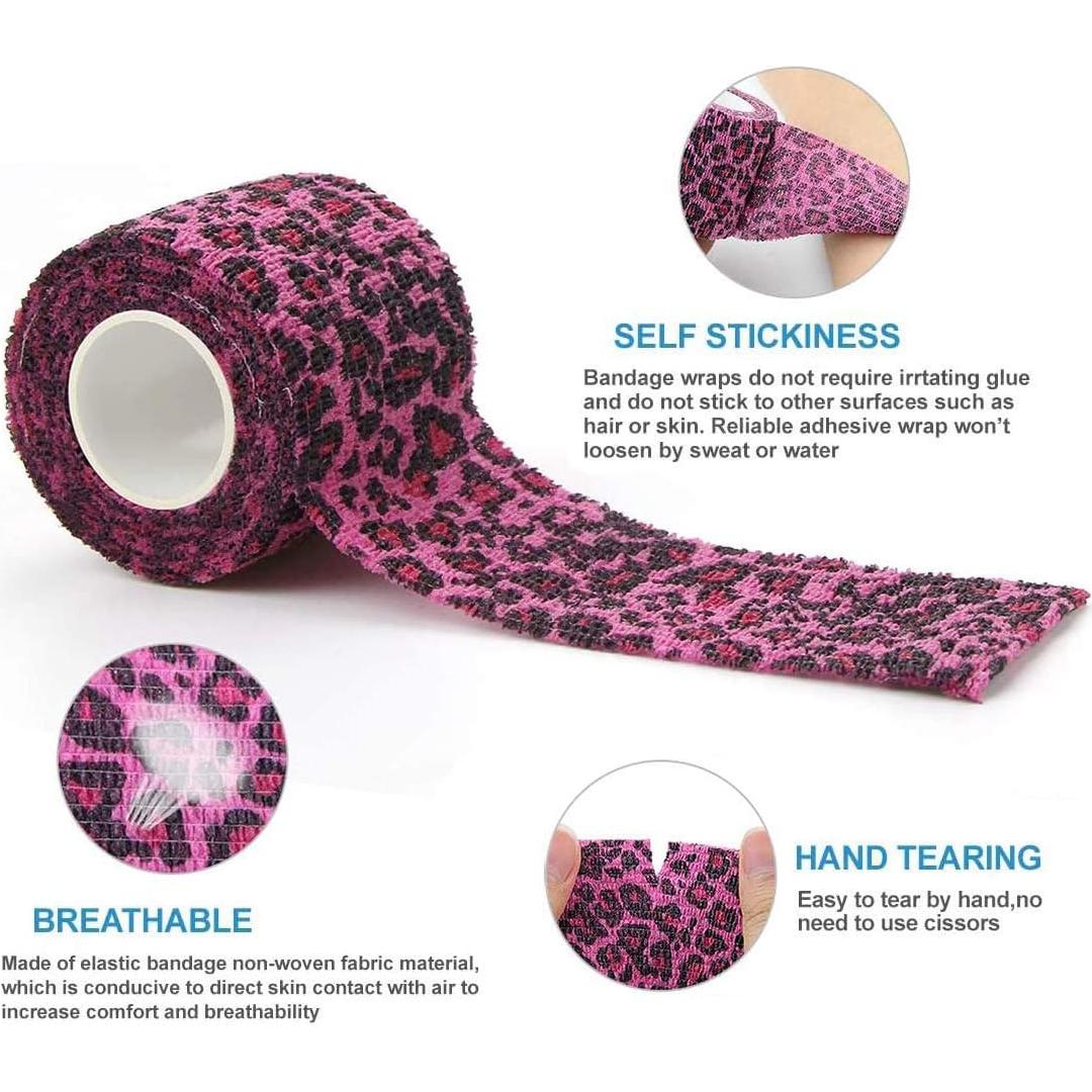 Cinta de Primeros Auxilios MUEUSS para Mascotas 6 Rollos 5cm