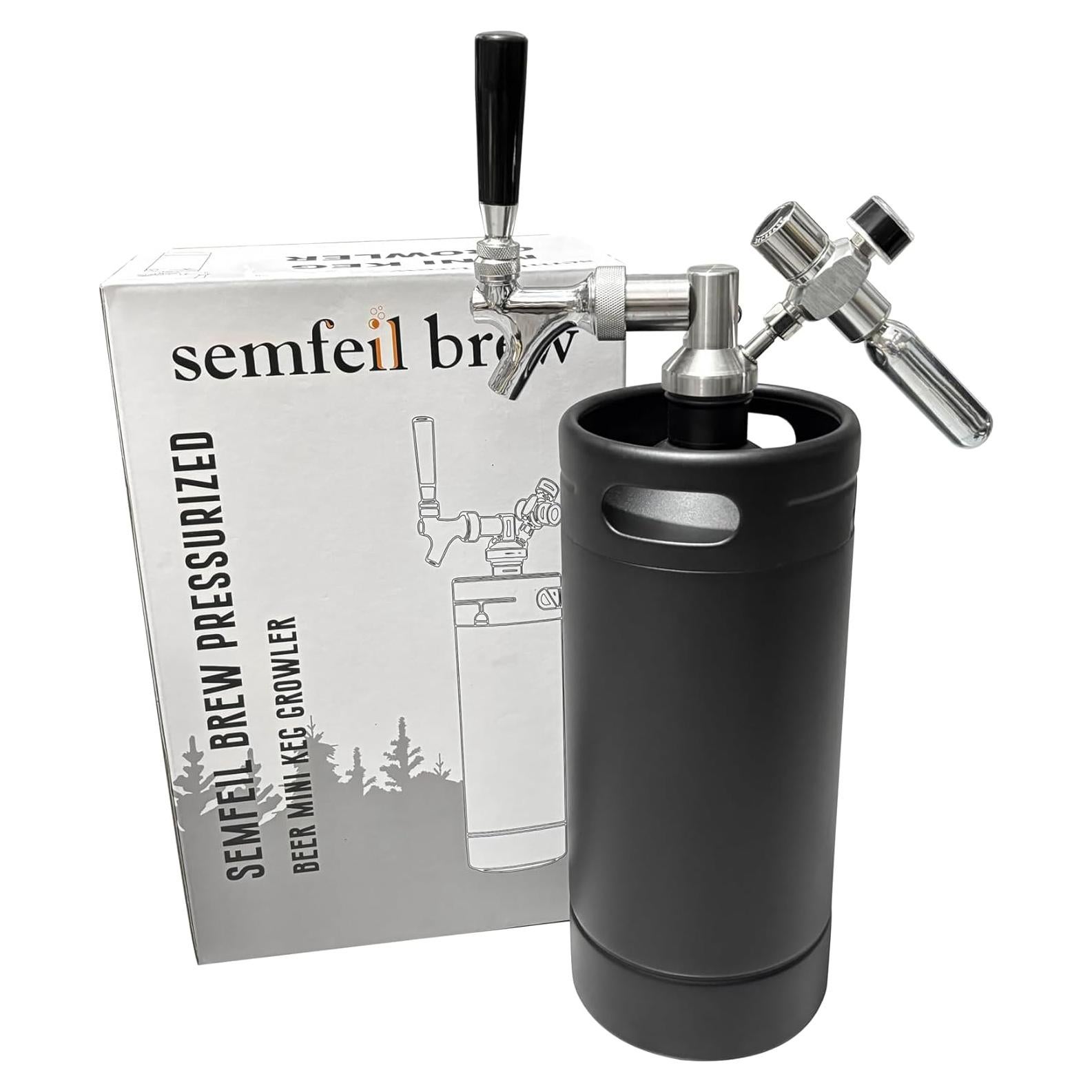 Dispensador de Cerveza Semfeil Brew 128Oz Acero Inoxidable