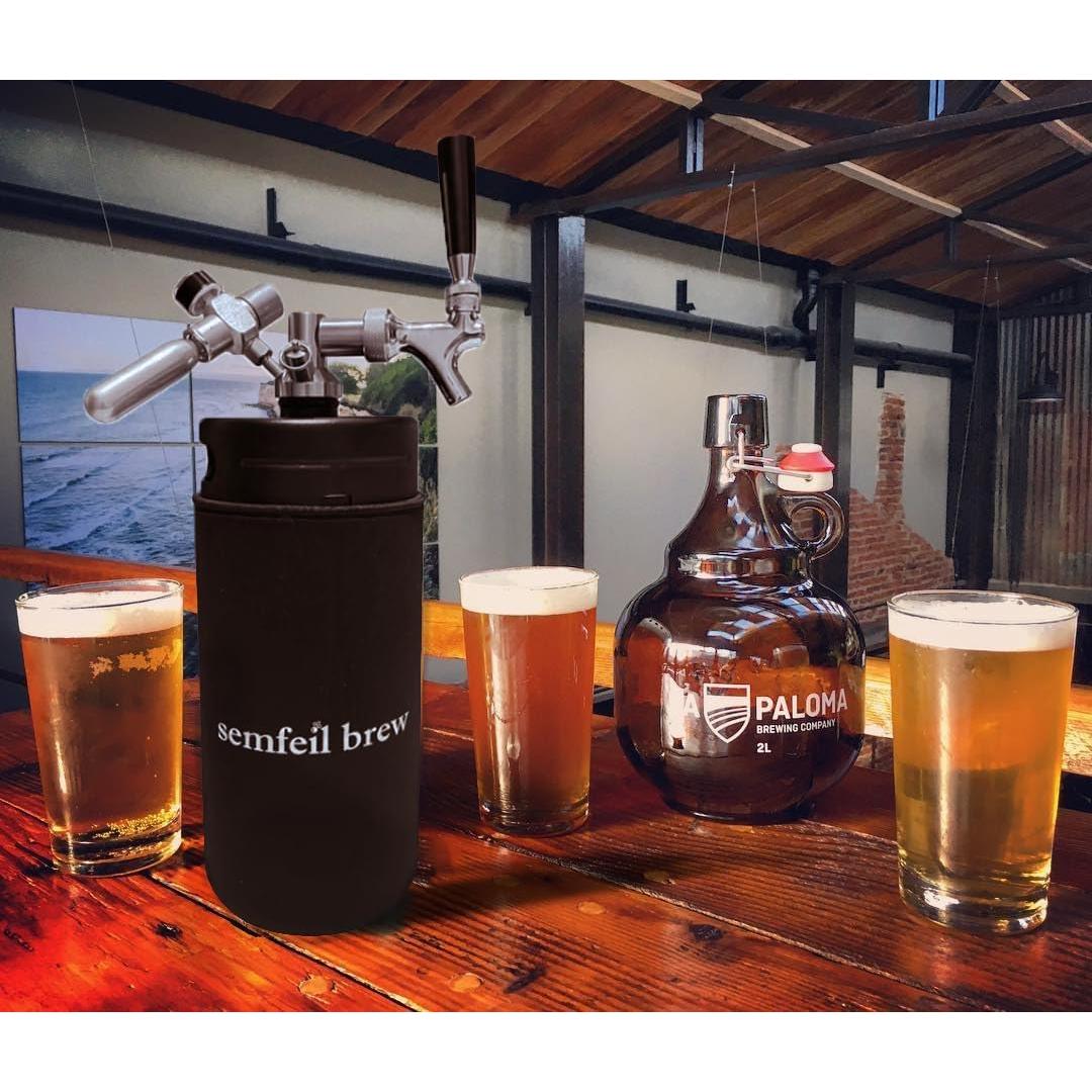 Dispensador de Cerveza Semfeil Brew 128Oz Acero Inoxidable