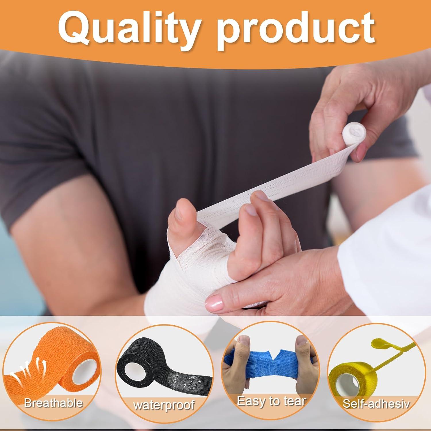 Vendas Autoadhesivas Veterinarias x9 para Mascotas 5cm