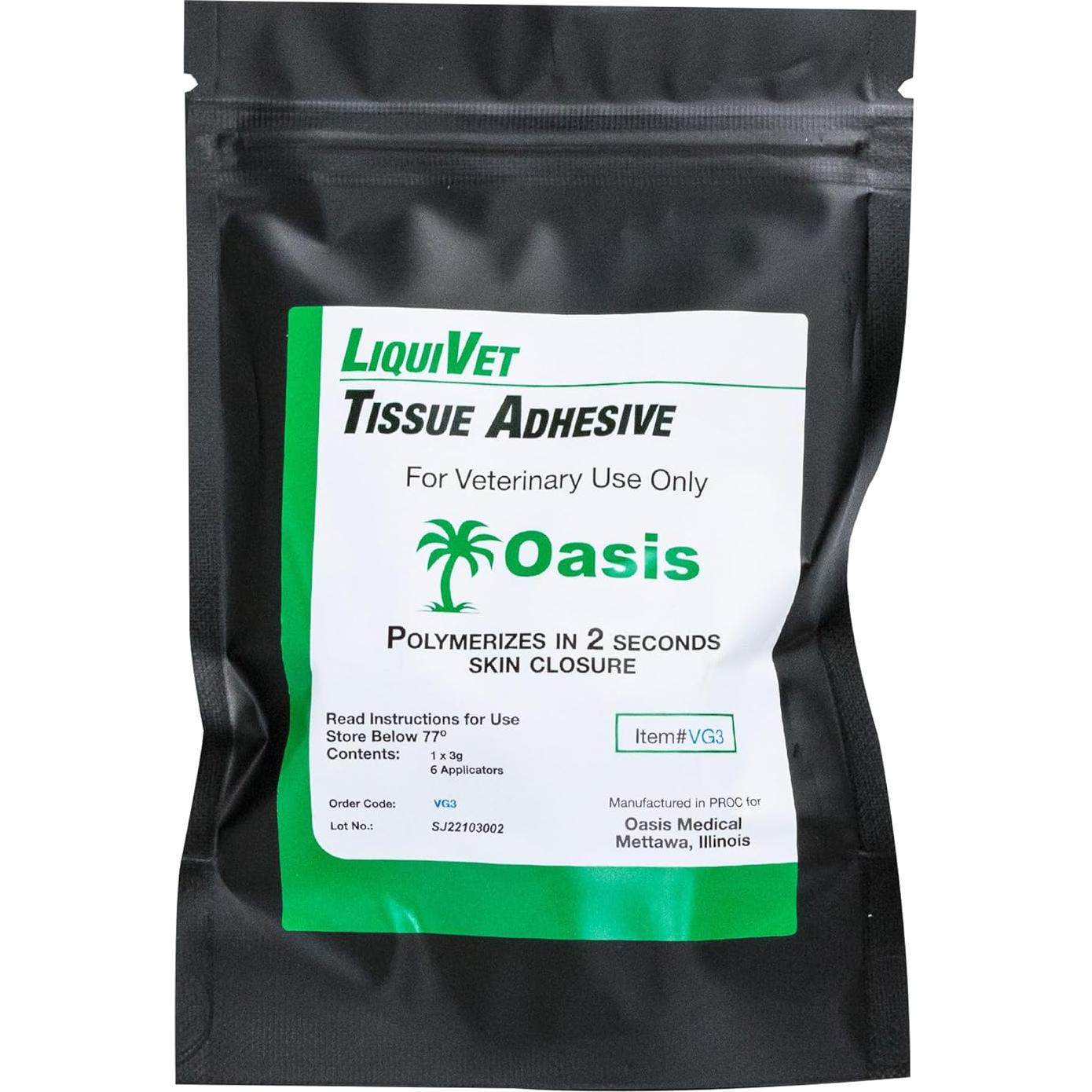 Adhesivo Tisular Liquivet Rápido 3mL para Veterinaria