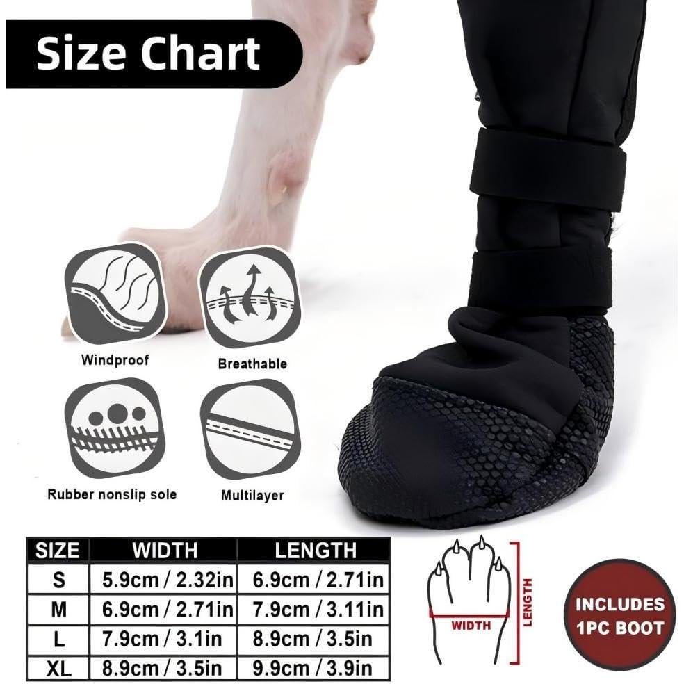 Botas de Recuperación para Perros ETIAL - Tamaño S