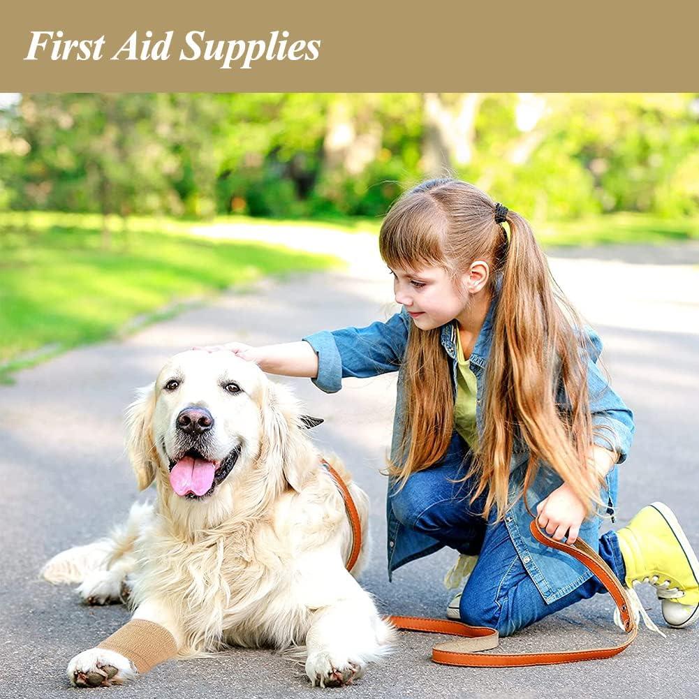 Venda Vet Autoadhesiva CIYAGPOOU 5,08 cm x 4,57 m 12 Pzas