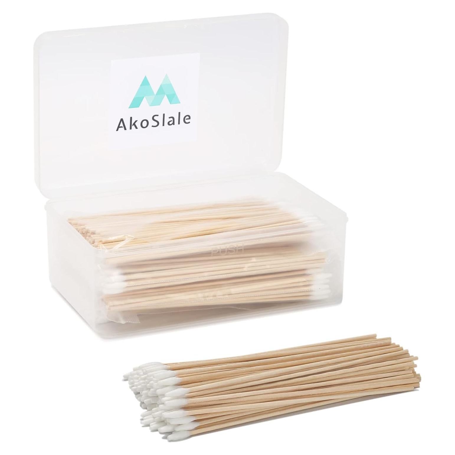 Hisopos de limpieza para perros AklSlale 400 unidades 15 cm