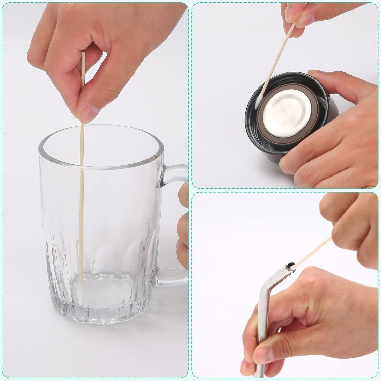 Hisopos de limpieza para perros AklSlale 400 unidades 15 cm