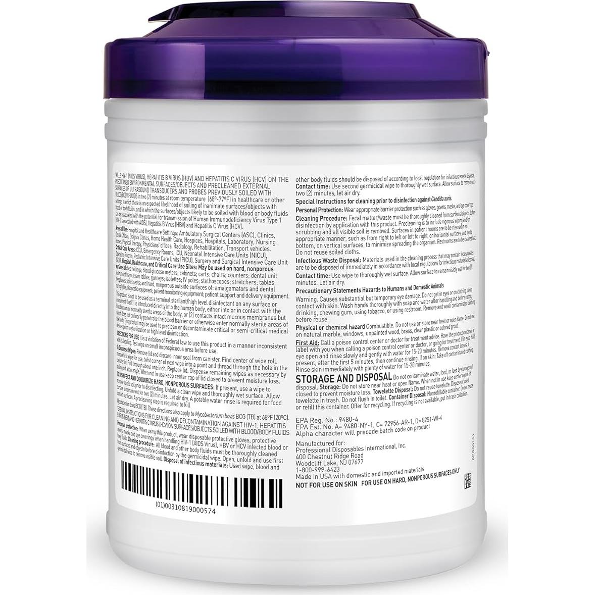 Toallitas Desinfectantes Super Sani-Cloth 160 Cuentos