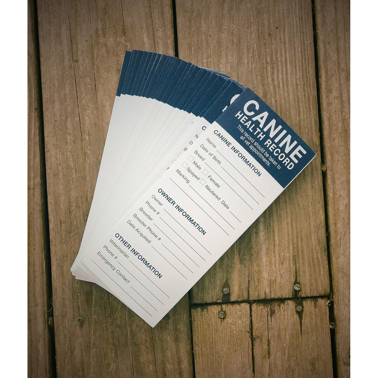 Registros de Salud para Perros Revival Animal Health 25 pk