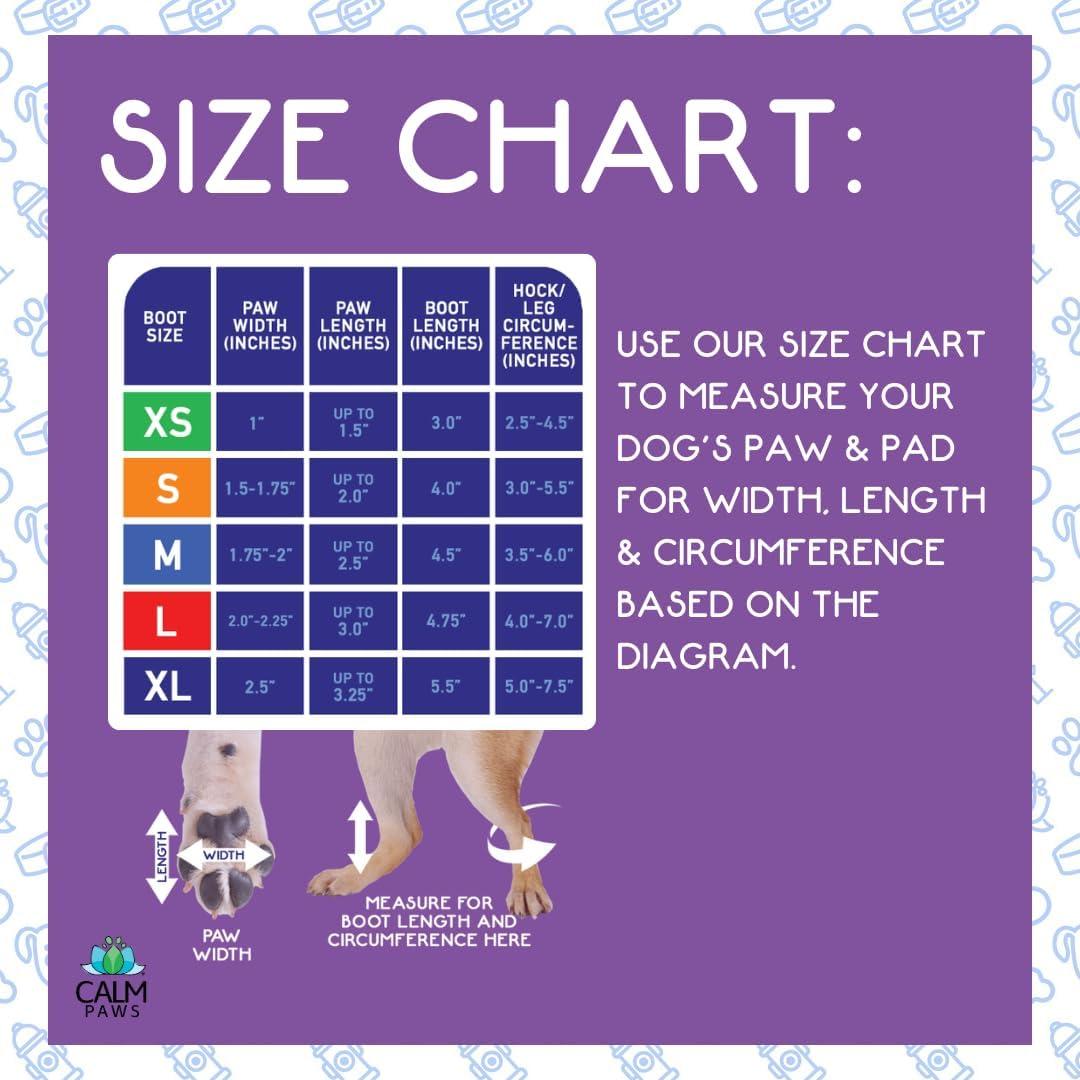 Botín de recuperación Calm Paws Mediano para mascotas