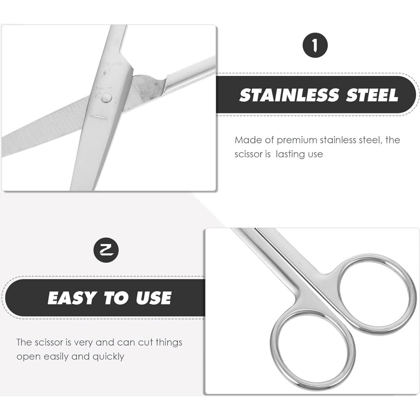 Tijeras Quirúrgicas de Acero Inoxidable UEETEK 14 cm