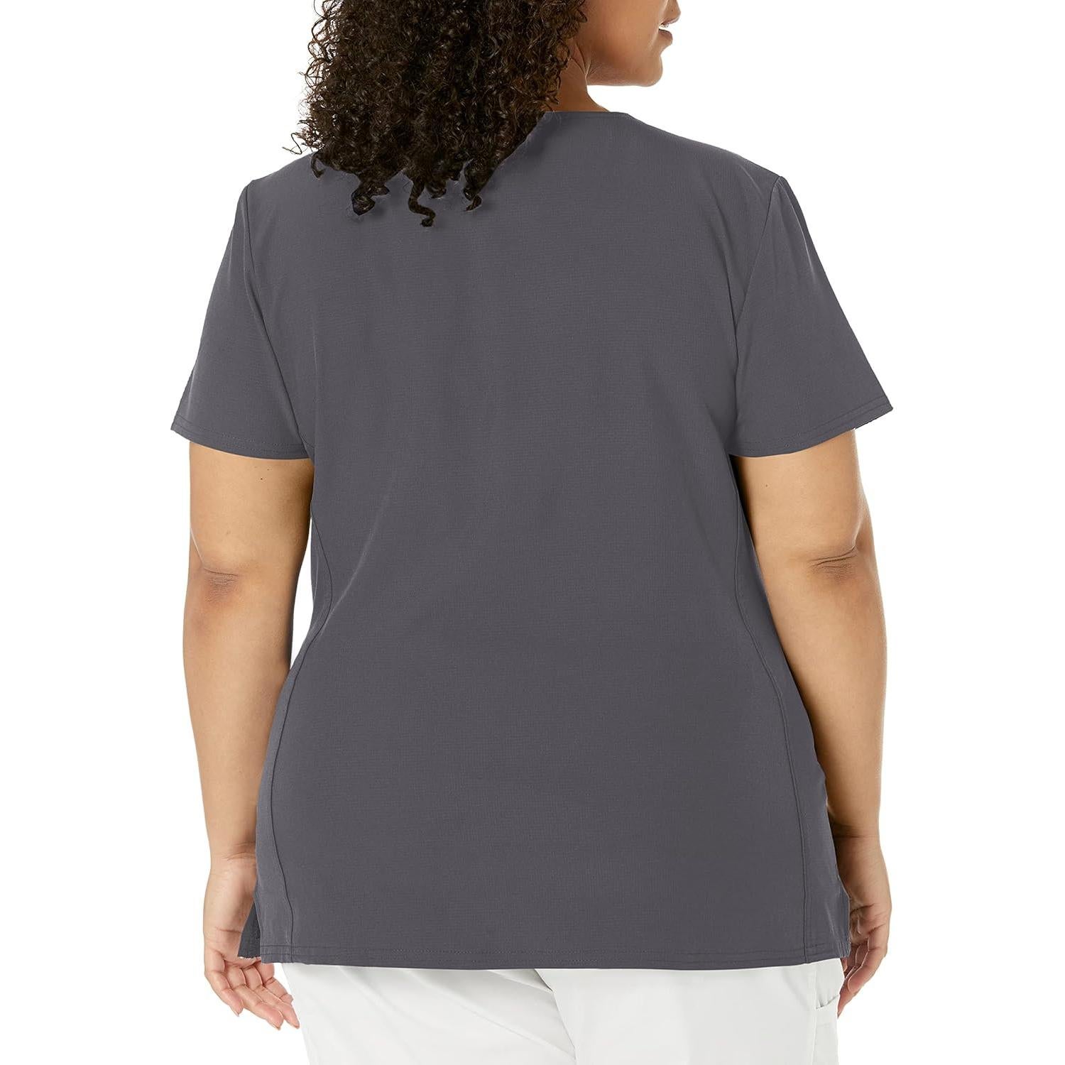 Top Médico para Mujeres HeartSoul Cuello en V X-Large Pewter