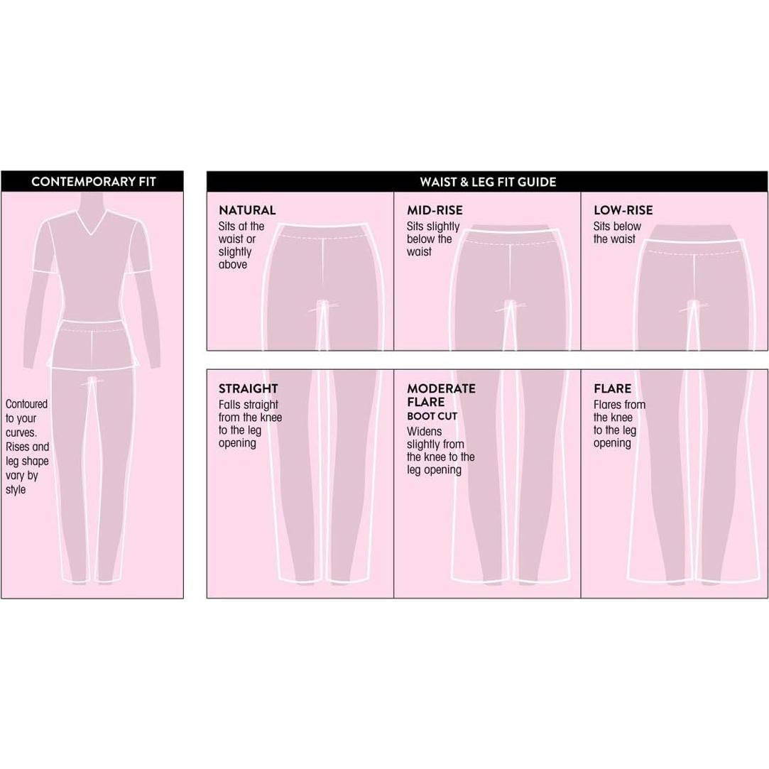 Top Médico para Mujeres HeartSoul Cuello en V X-Large Pewter