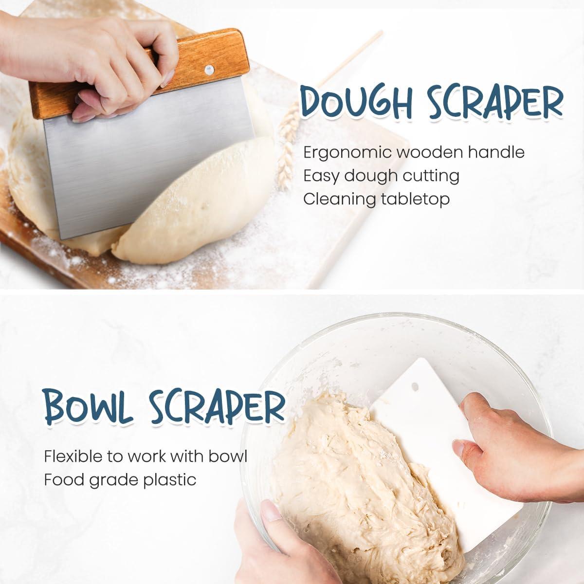 Conjunto Cestas de Prueba de Pan RORECAY 22,86 cm y 25,4 cm