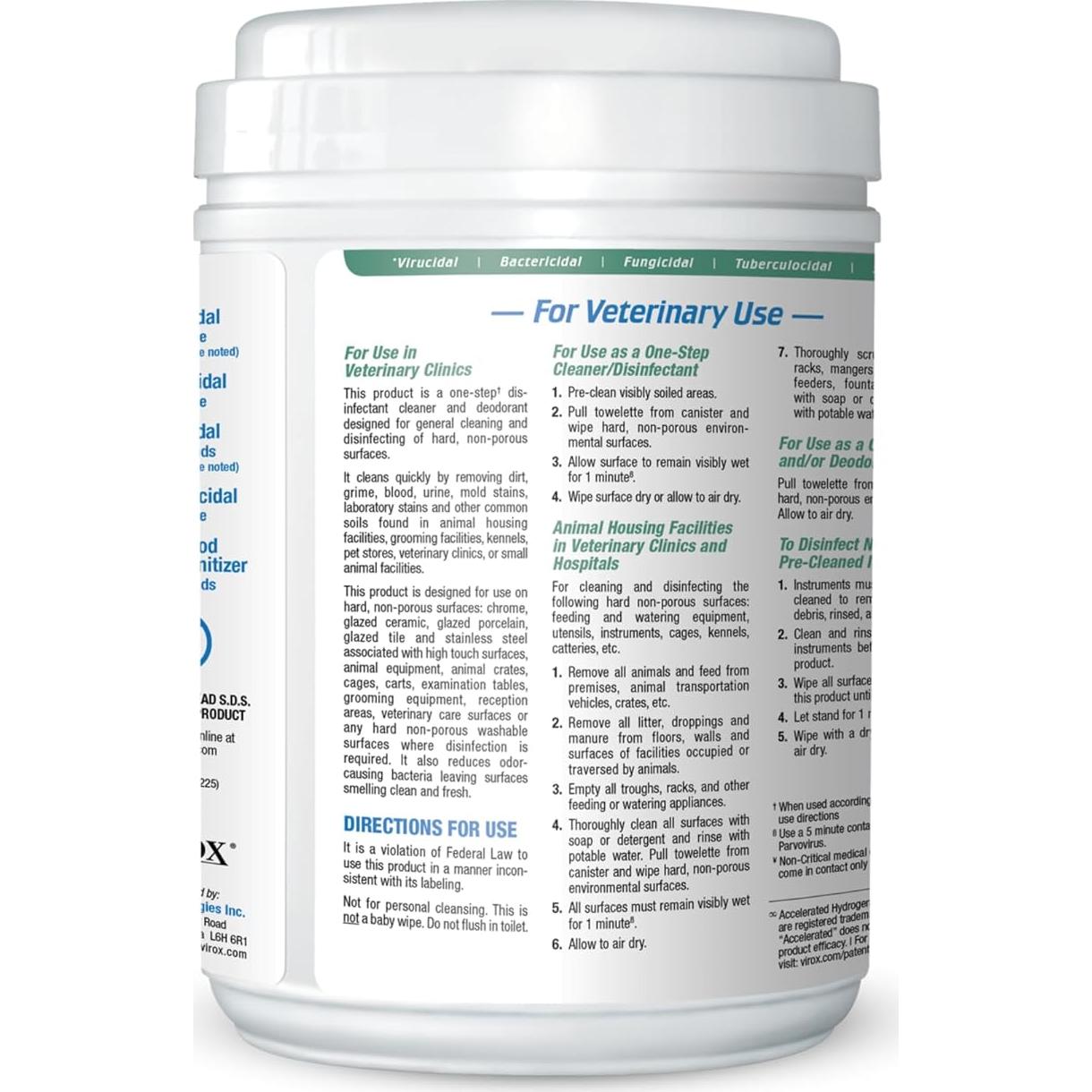 Toallitas Desinfectantes REScue para Mascotas - 160 Unidades