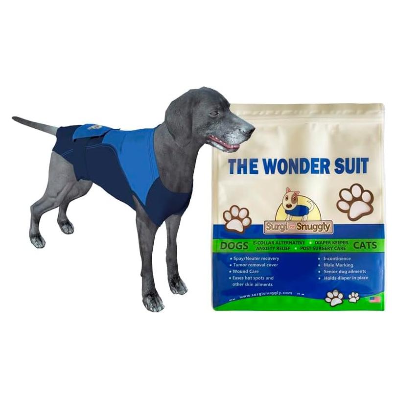 Traje de Recuperación Quirúrgica para Perros SurgiSnuggly ML