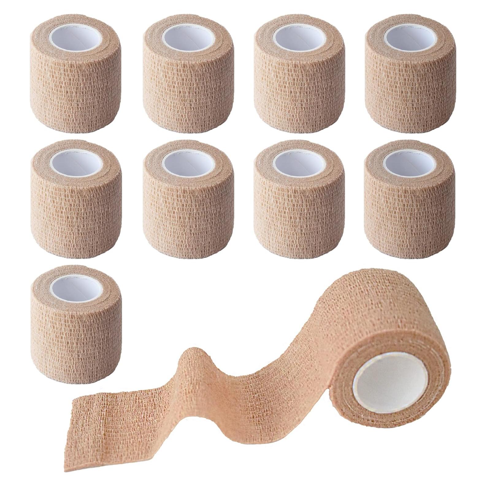 Paquete de 9 Venda Autoadhesiva 5 Yards Gondiane Color Piel