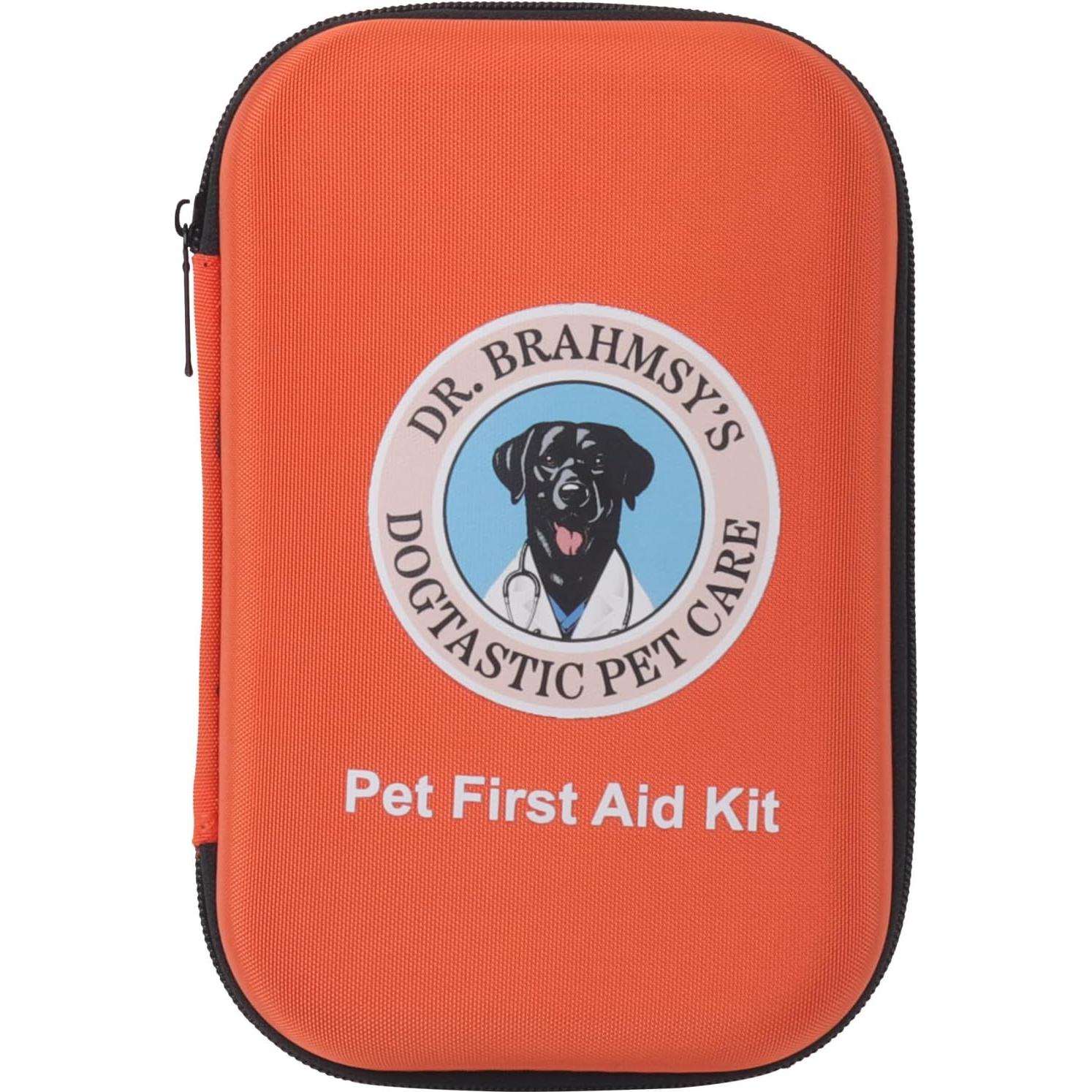 Kit de Primeros Auxilios para Mascotas Dr. Brahmsy 21x14cm