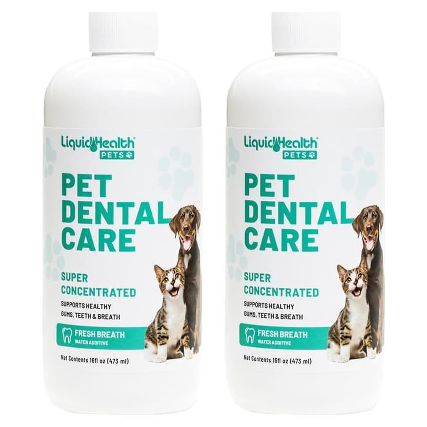 Aditivo de Agua Dental Liquid Health 473ml para Mascotas