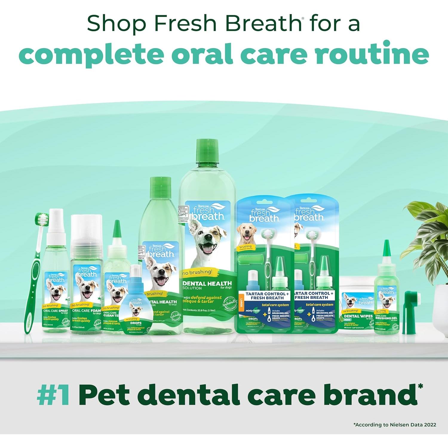 TropiClean Gel Dental para Perros y Gatos 56,7 g