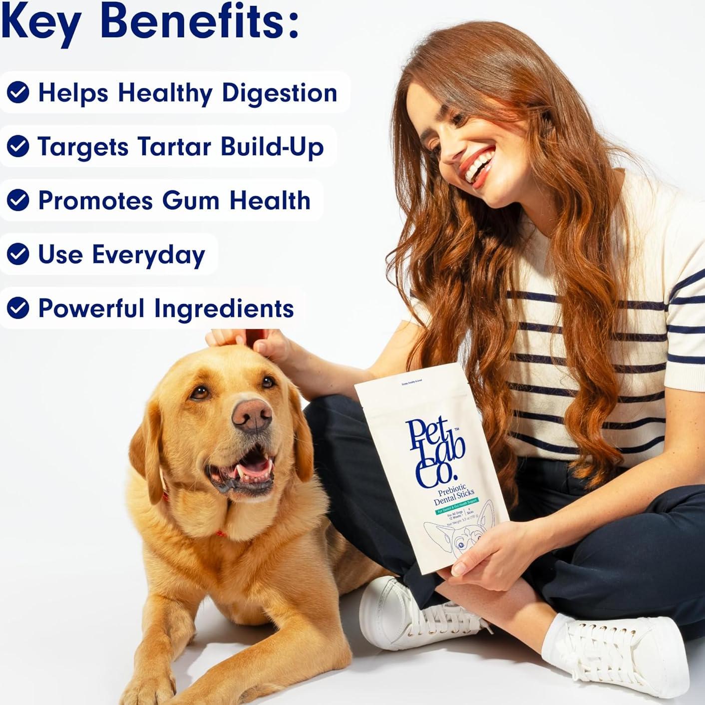 Palitos Dentales para Perros PetLab Co. - 6 Unidades