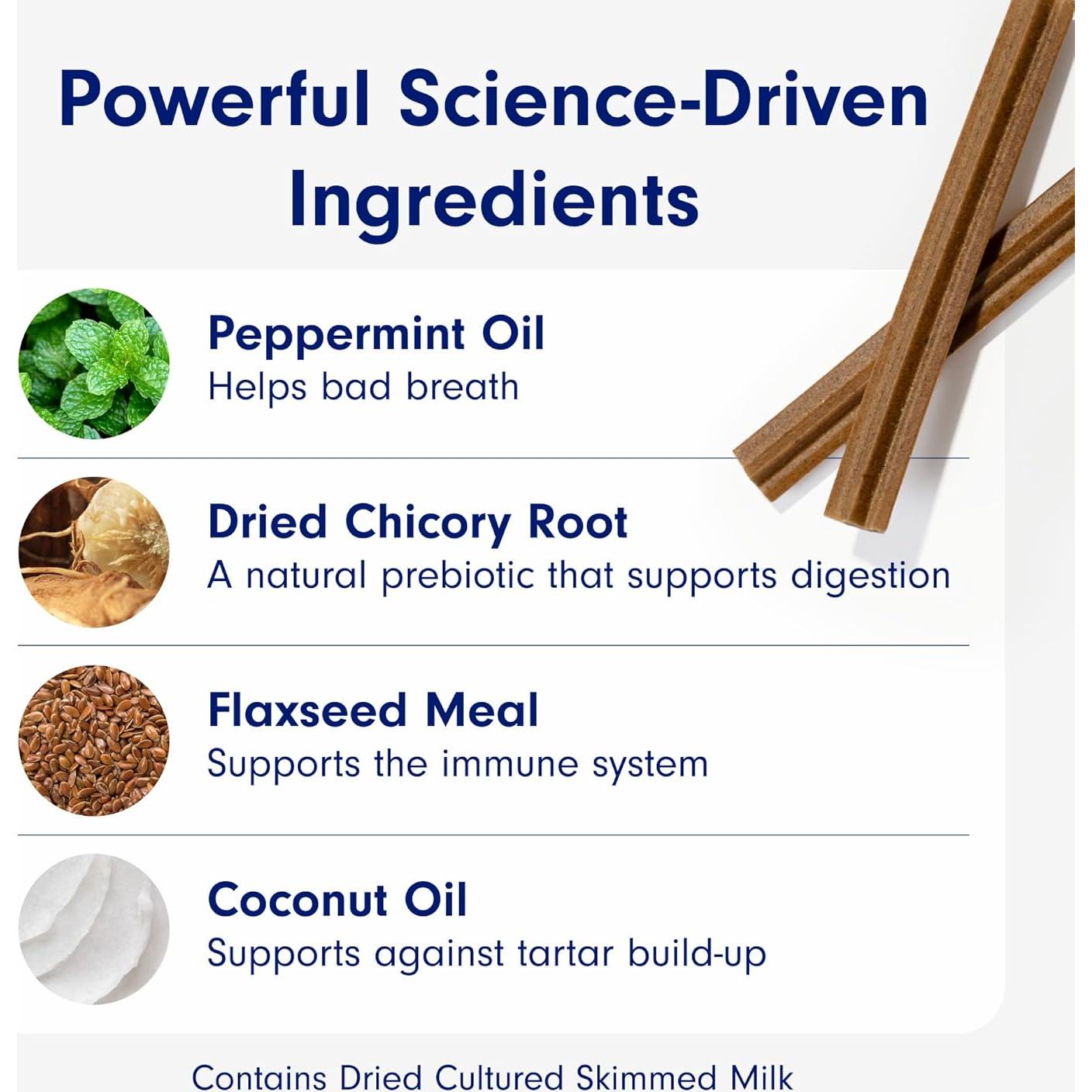 Palitos Dentales para Perros PetLab Co. - 6 Unidades