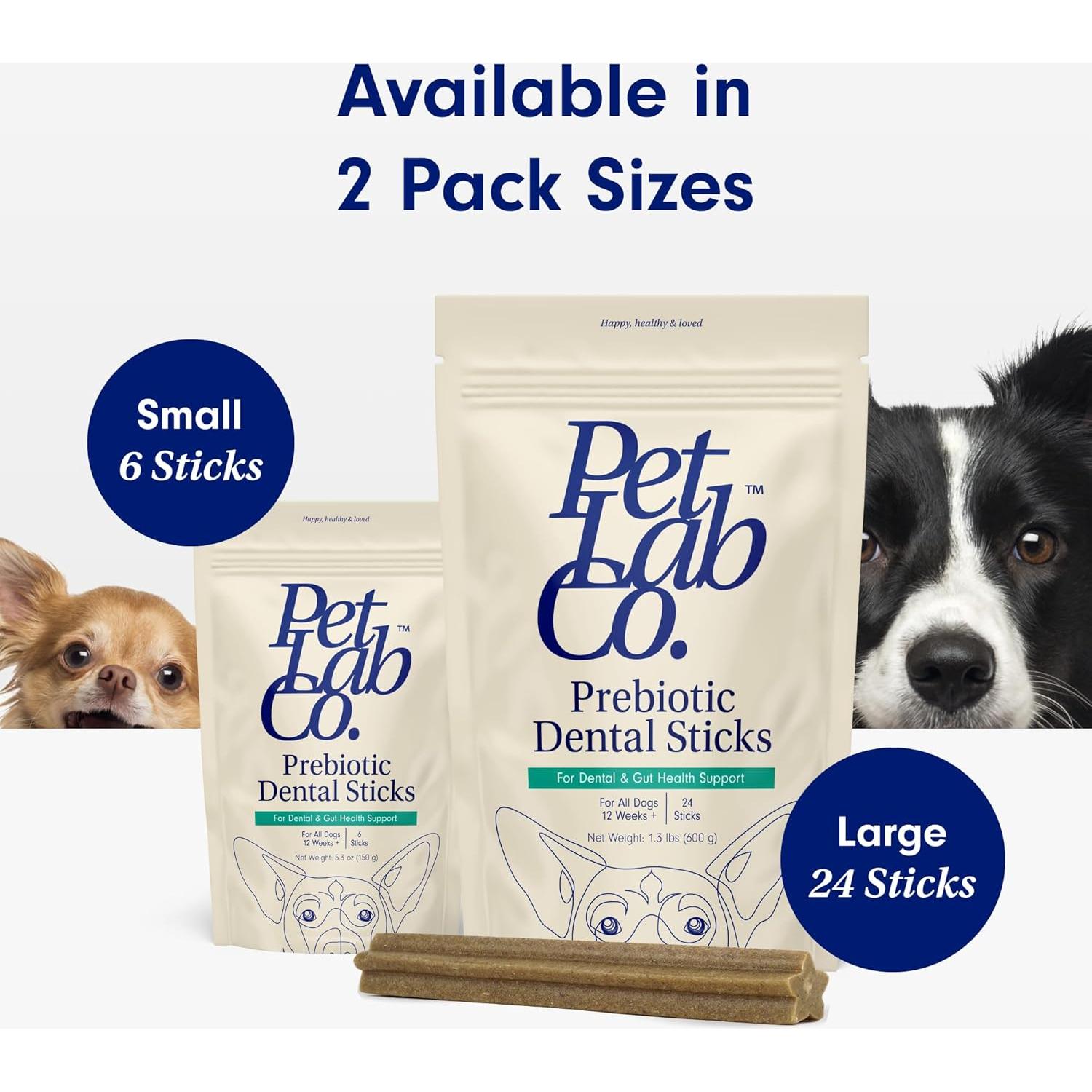 Palitos Dentales para Perros PetLab Co. - 6 Unidades