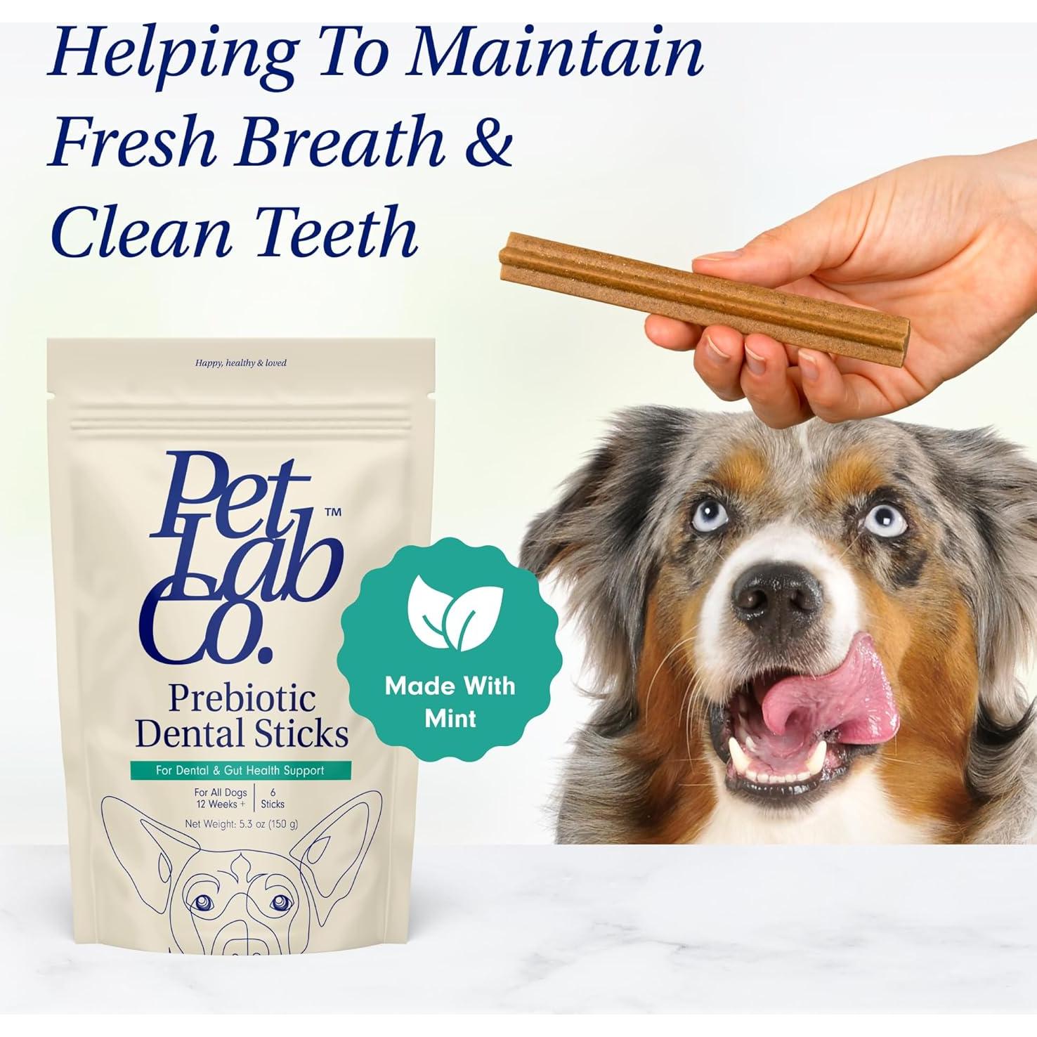 Palitos Dentales para Perros PetLab Co. - 6 Unidades