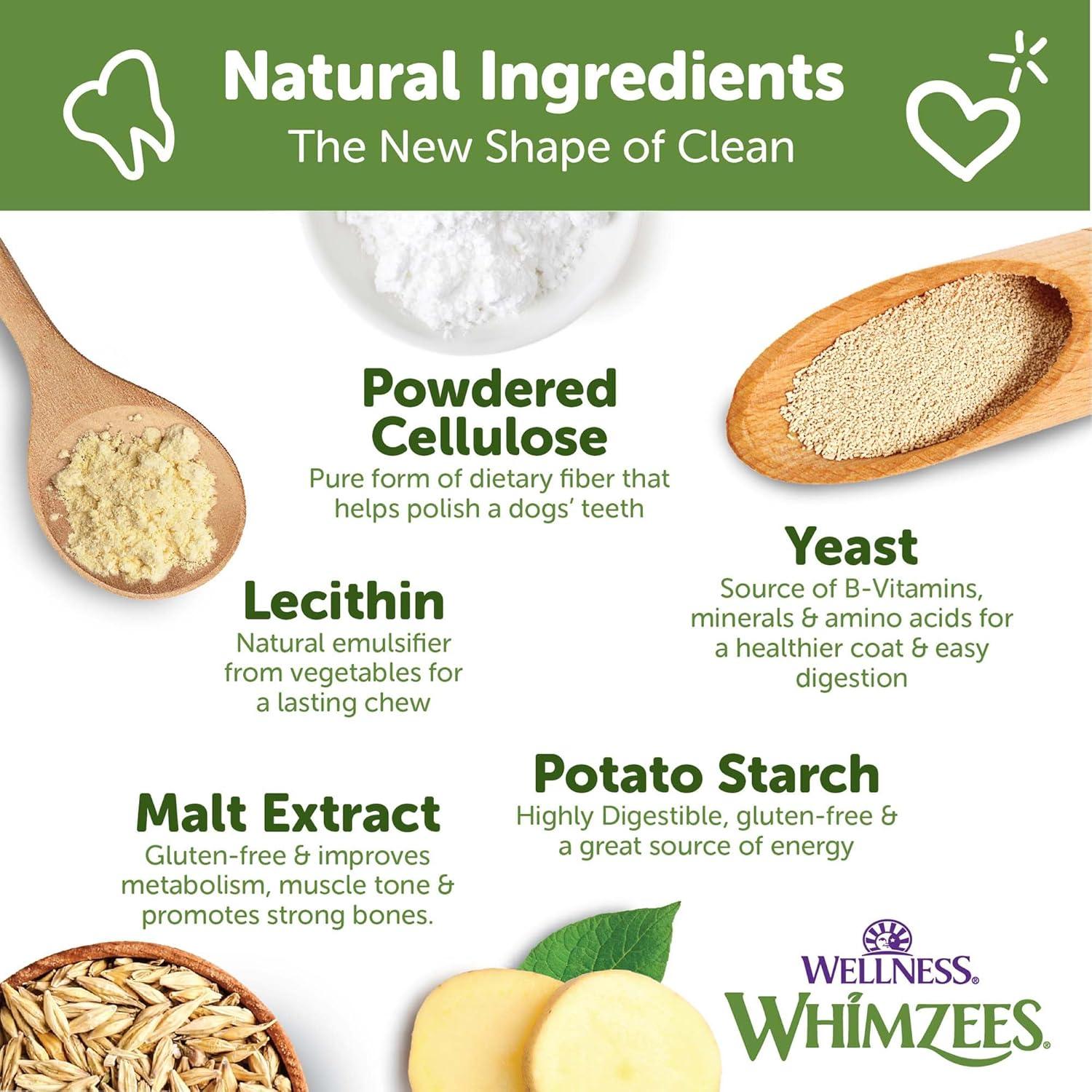 Golosinas Dentales para Cachorros Wellness WHIMZEES 30 Unidades