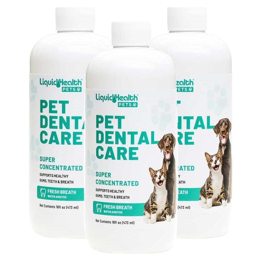 Aditivo de Agua Dental Liquid Health 473ml para Mascotas