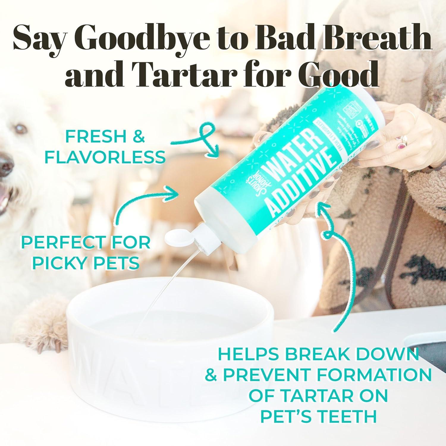 Aditivo de Agua Sin Sabor Skout's Honor 946 ml para Mascotas