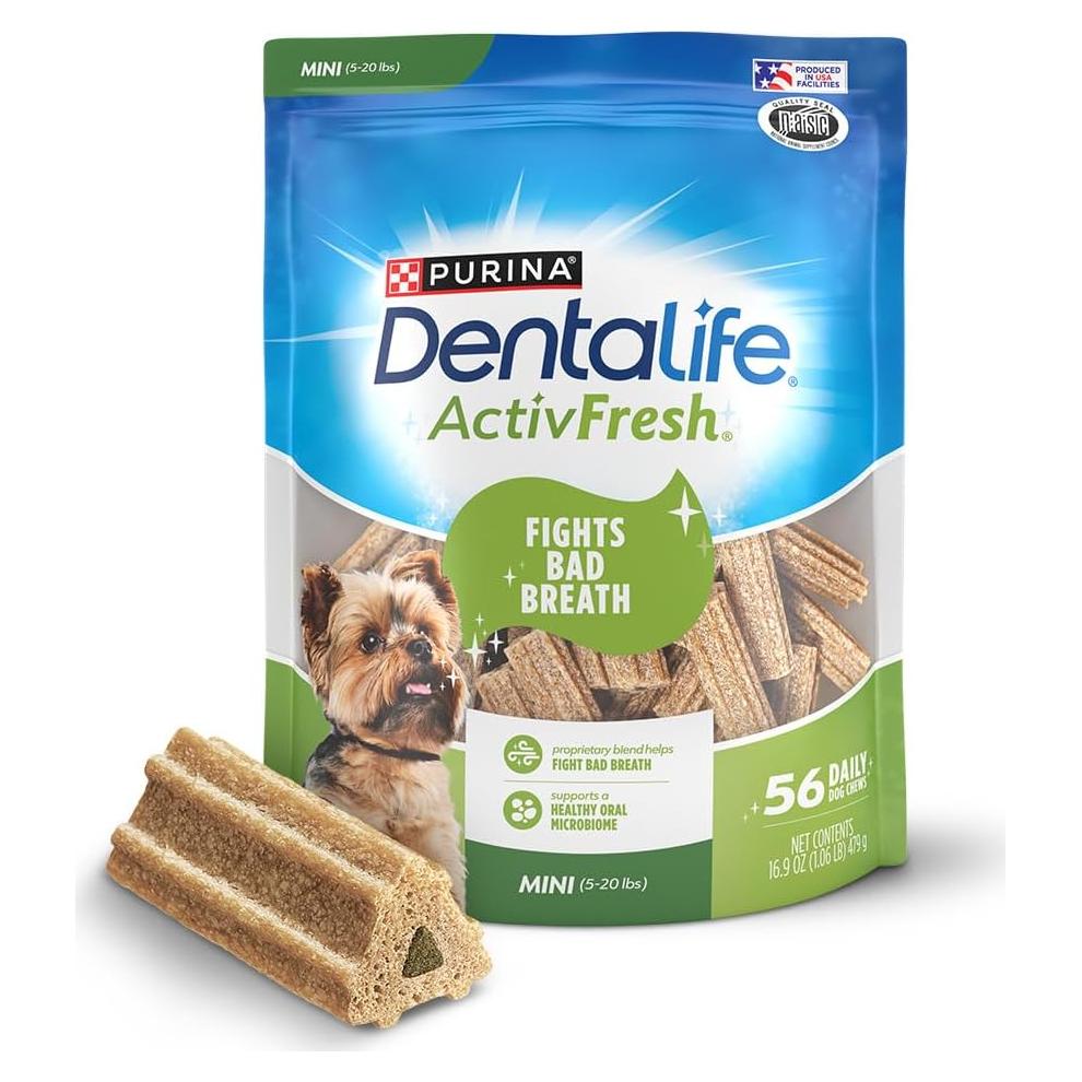 Masticables Mini DentaLife Purina ActivFresh 56 Unidades
