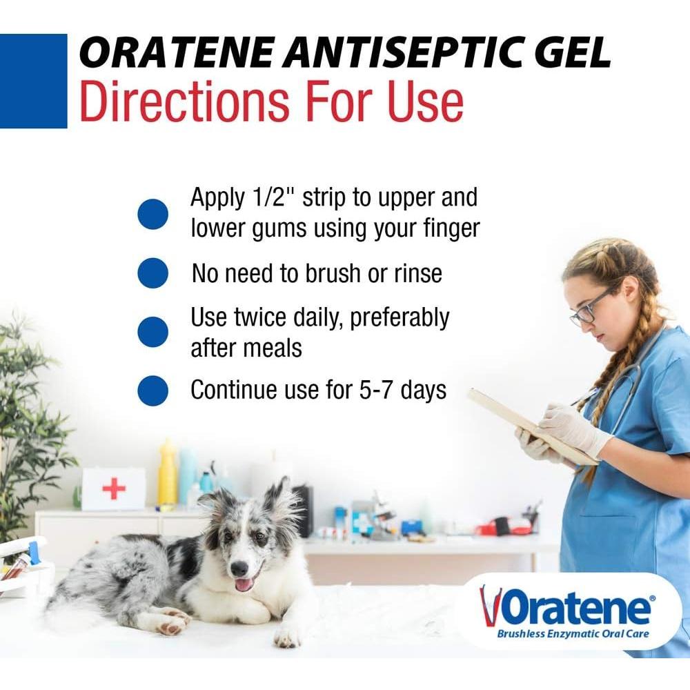 Gel Oral Sin Cepillo ZYMOX Oratene Pet King 28 g para Mascotas