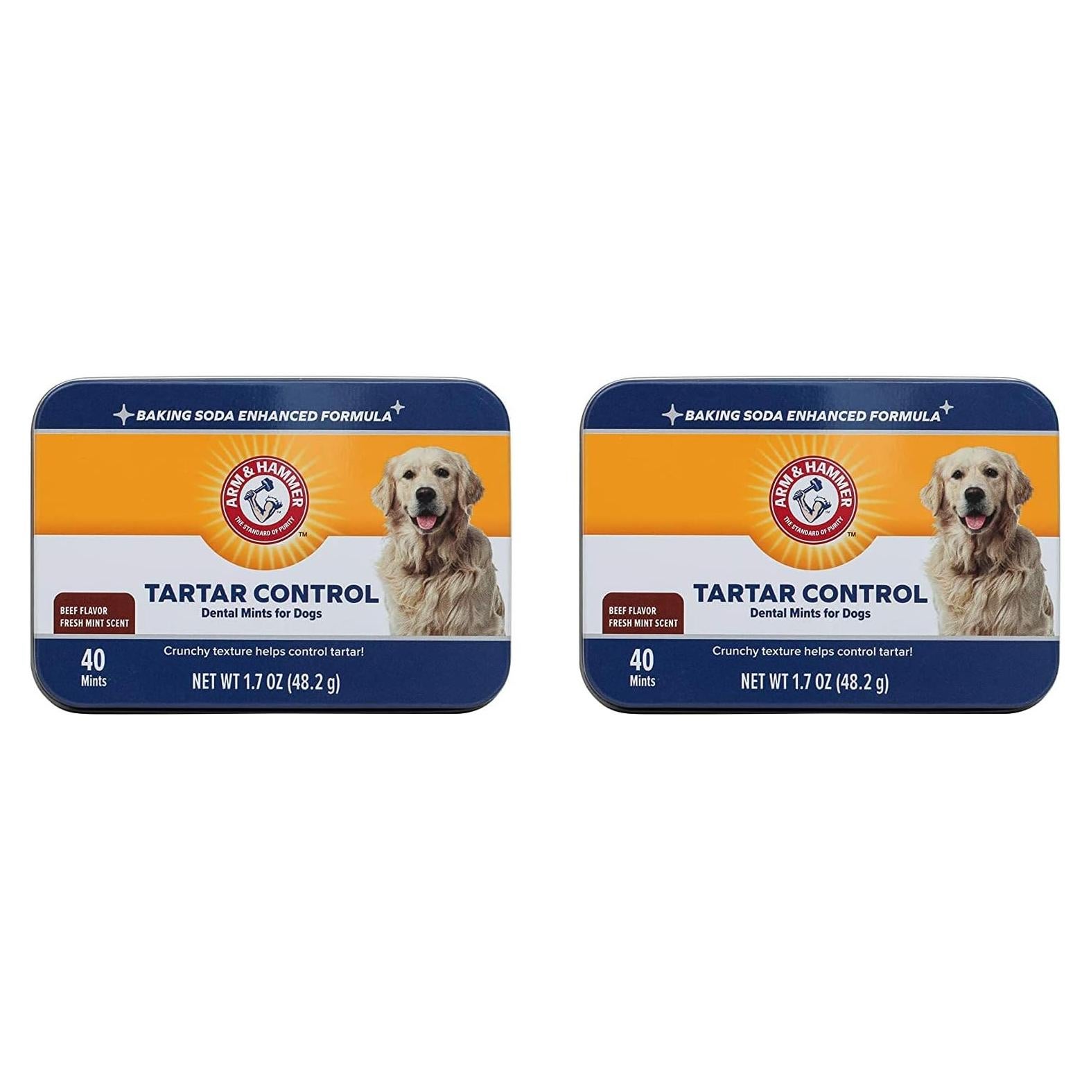 Mentas Dentales Arm & Hammer para Perros Sabor Carne 2 Pzas