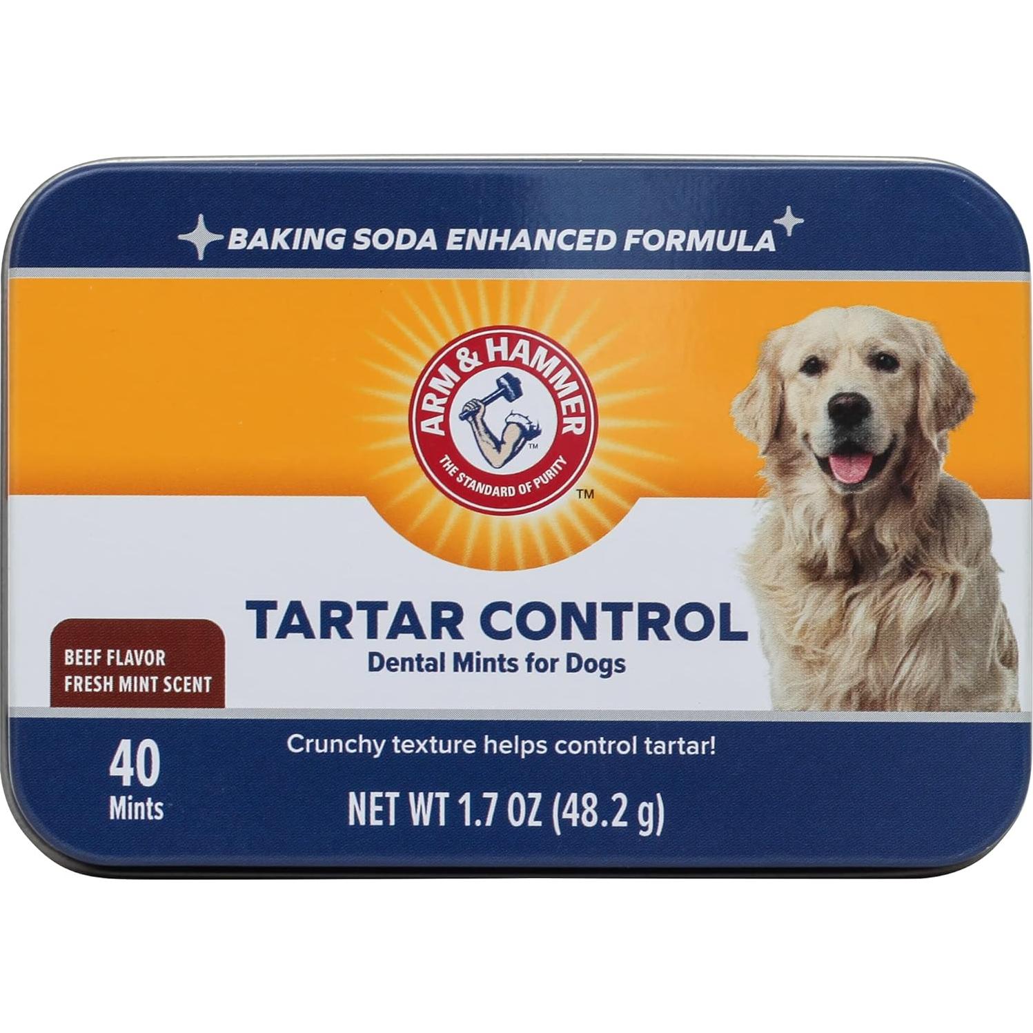 Mentas Dentales Arm & Hammer para Perros Sabor Carne 2 Pzas