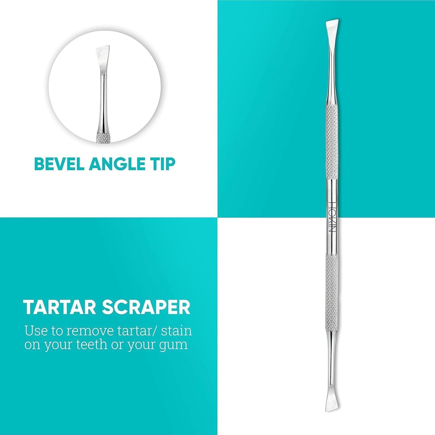 Kit de Herramientas Dentales HOKIN 4 Piezas Acero Inoxidable