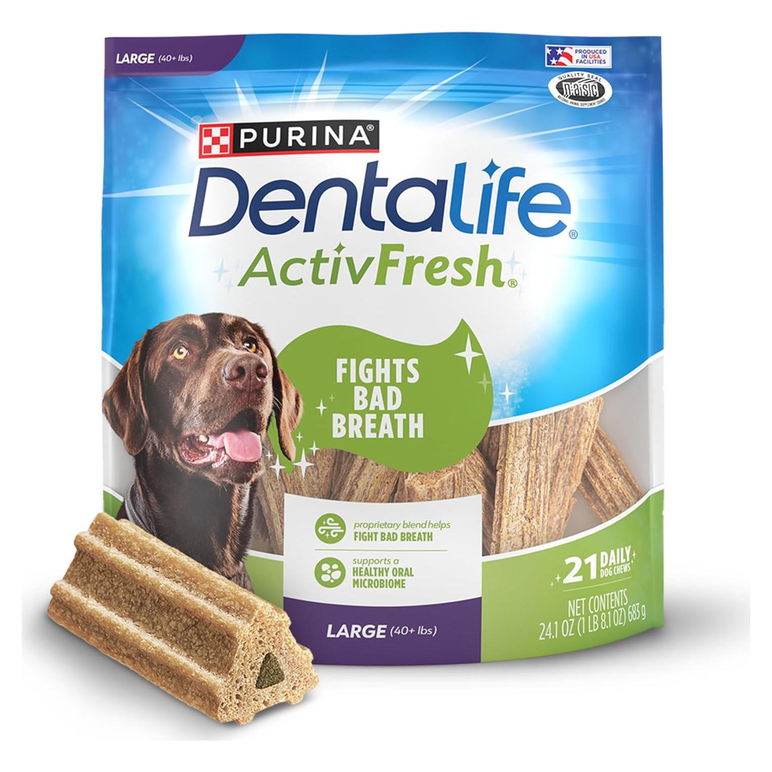 Masticables DentaLife ActivFresh para Perros Grandes 684 g