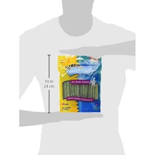 Palitos Dentales Dingo 48 Unidades Pollo Real 10 cm