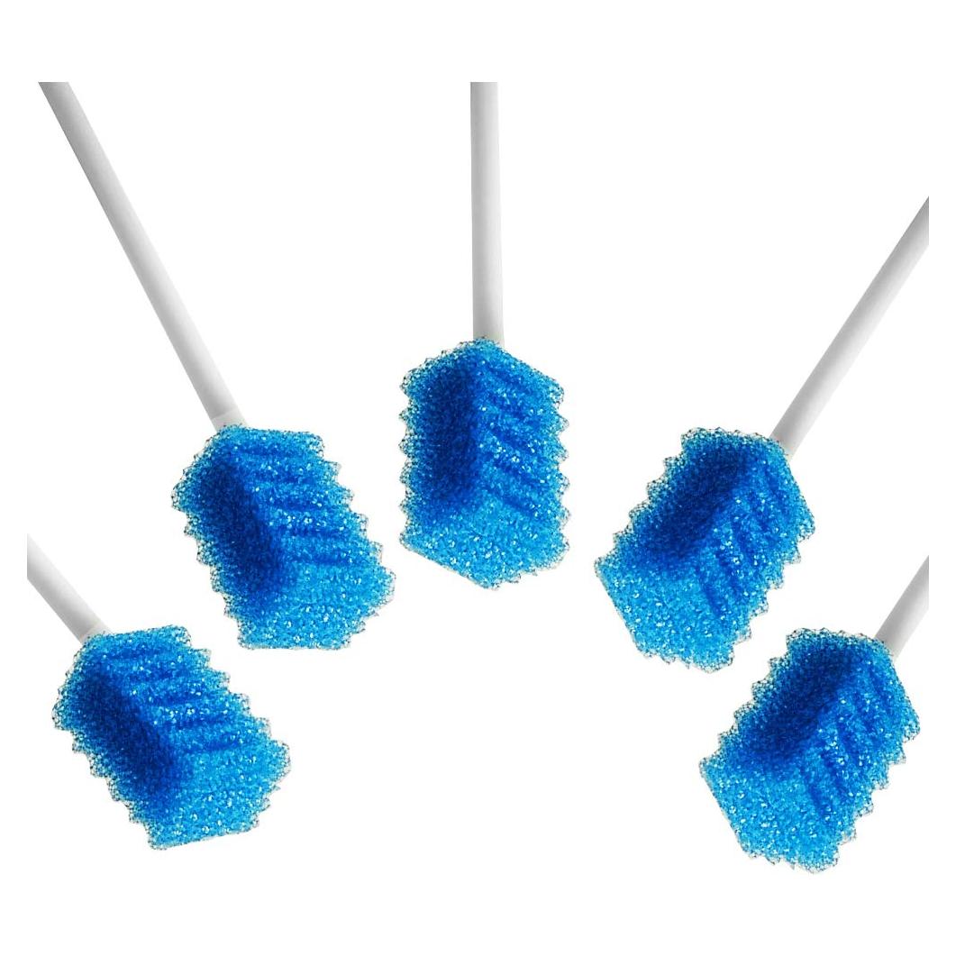 Hisopos Bucales Desechables MUNKCARE Azul 100 Unidades