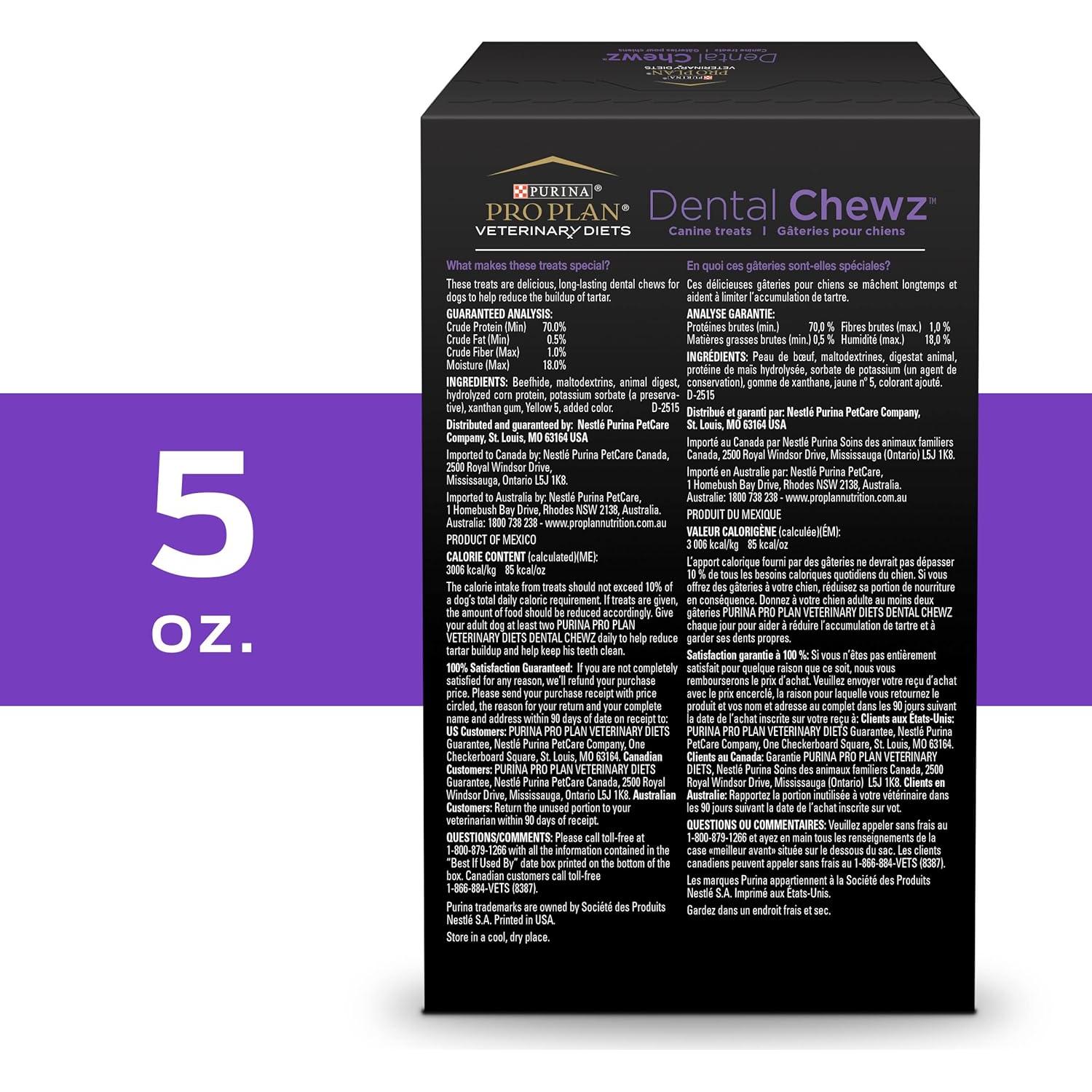 Golosinas Dentales para Perros Purina Pro Plan 141,75 g