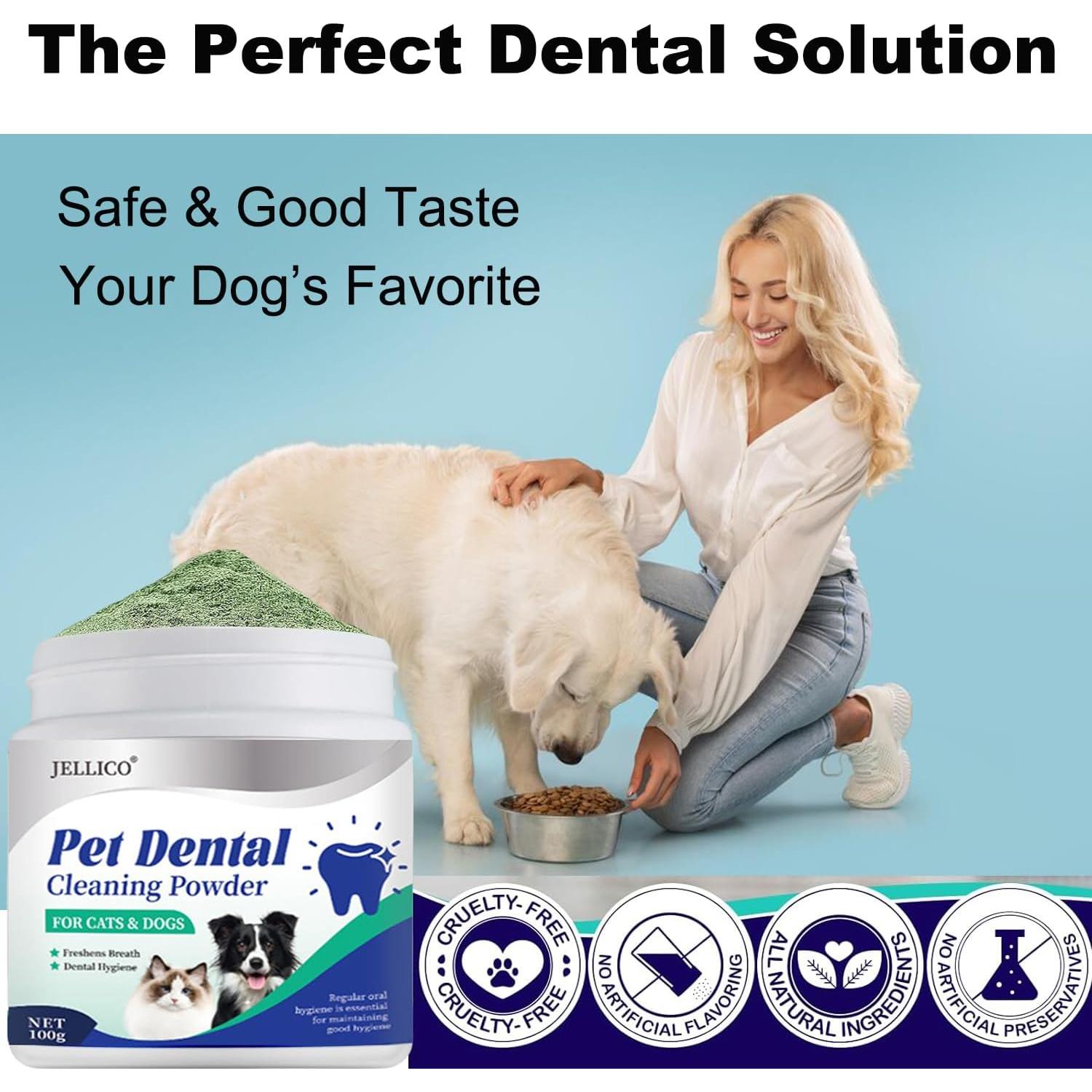 Polvo Limpiador Dental para Perros Dogscute 152g