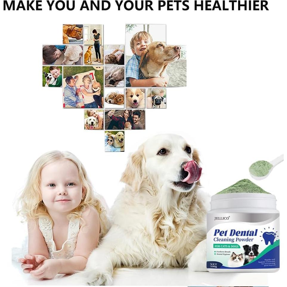 Polvo Limpiador Dental para Perros Dogscute 152g