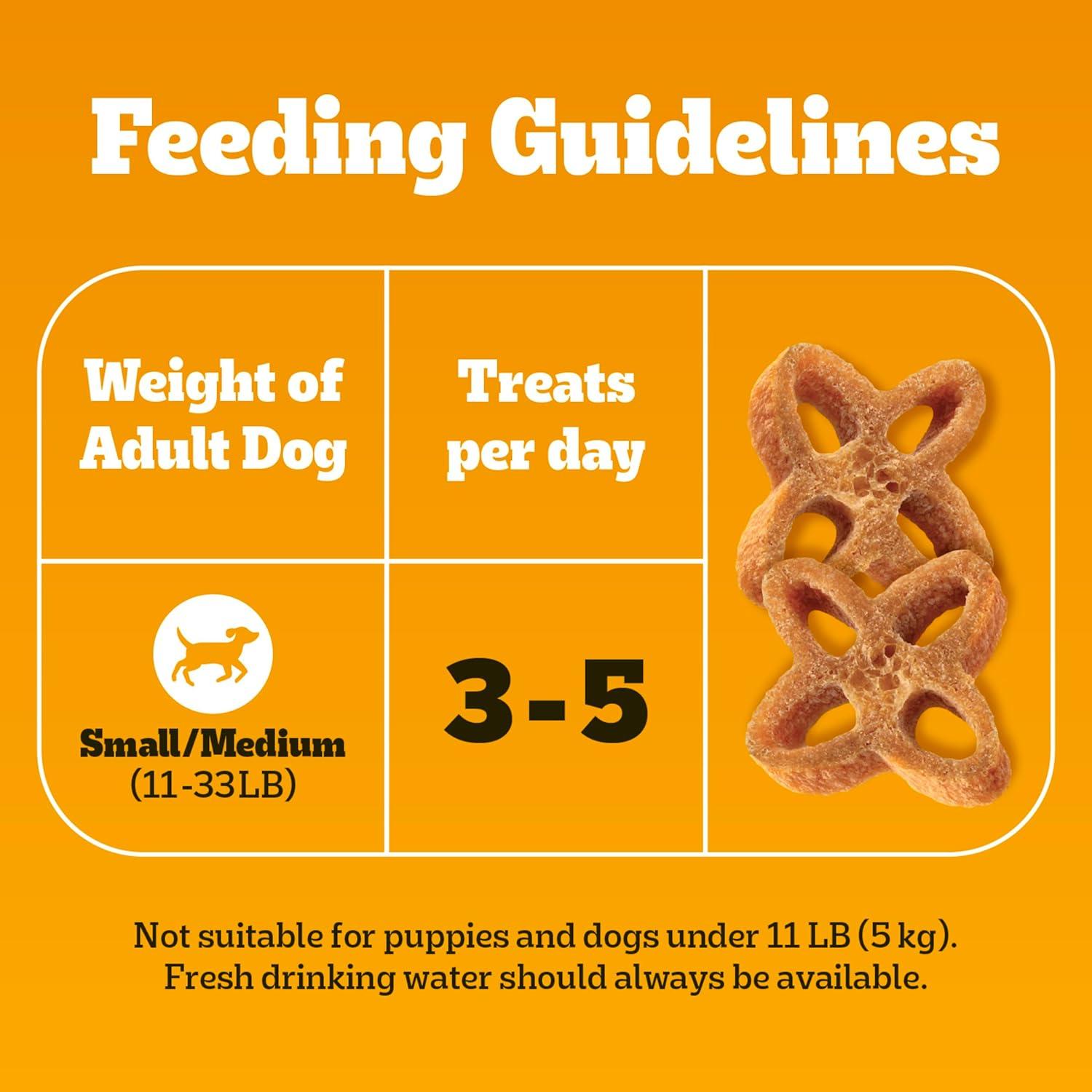 Golosinas Dentales Pedigree DentaStix Chewy Chunx 382g Pollo