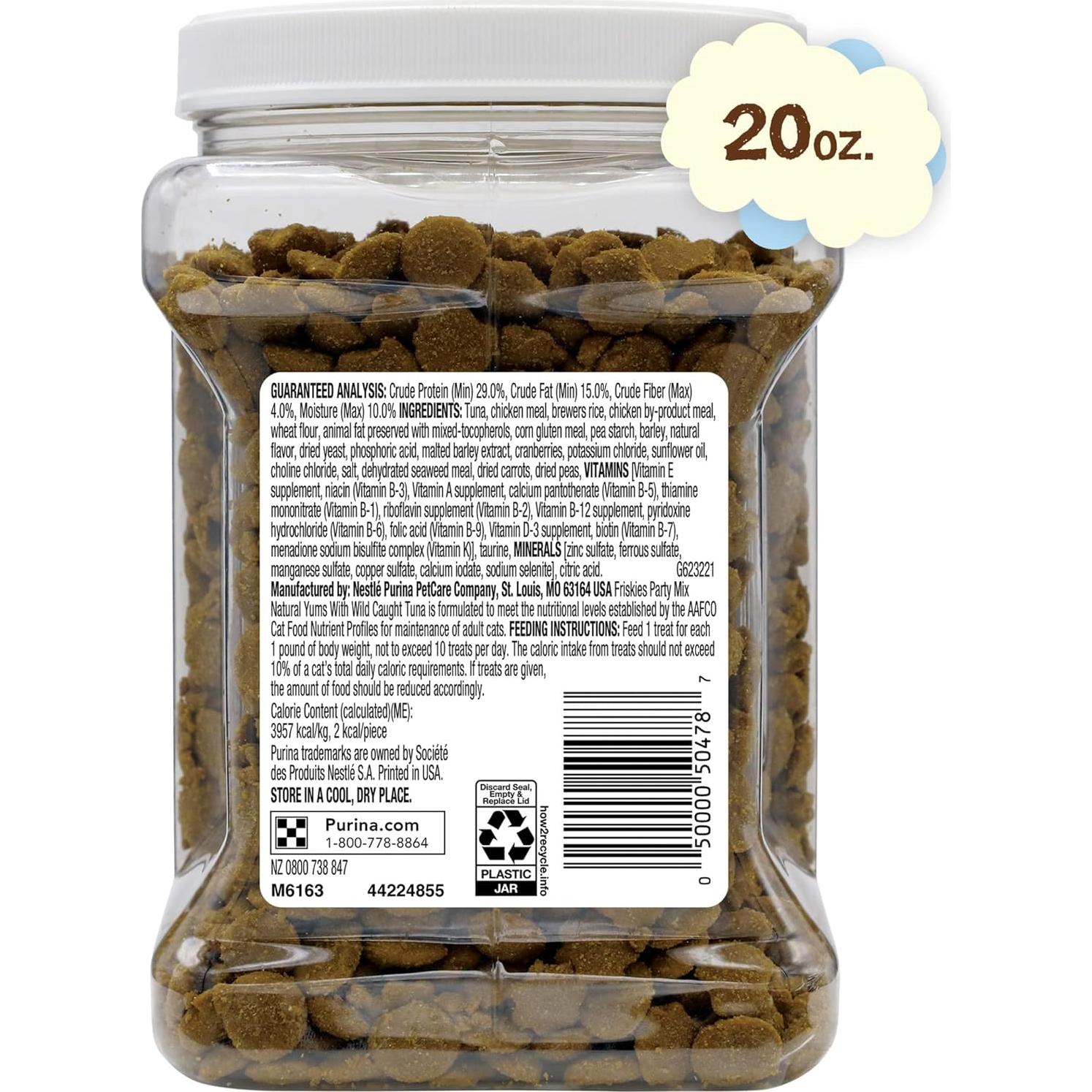 Premios para Gatos Purina Friskies Atún Natural 0.57 kg