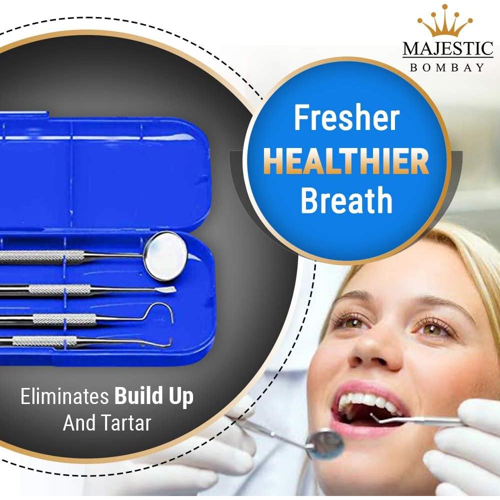 Kit de Higiene Dental Majestic Bombay - 4 Herramientas Esenciales