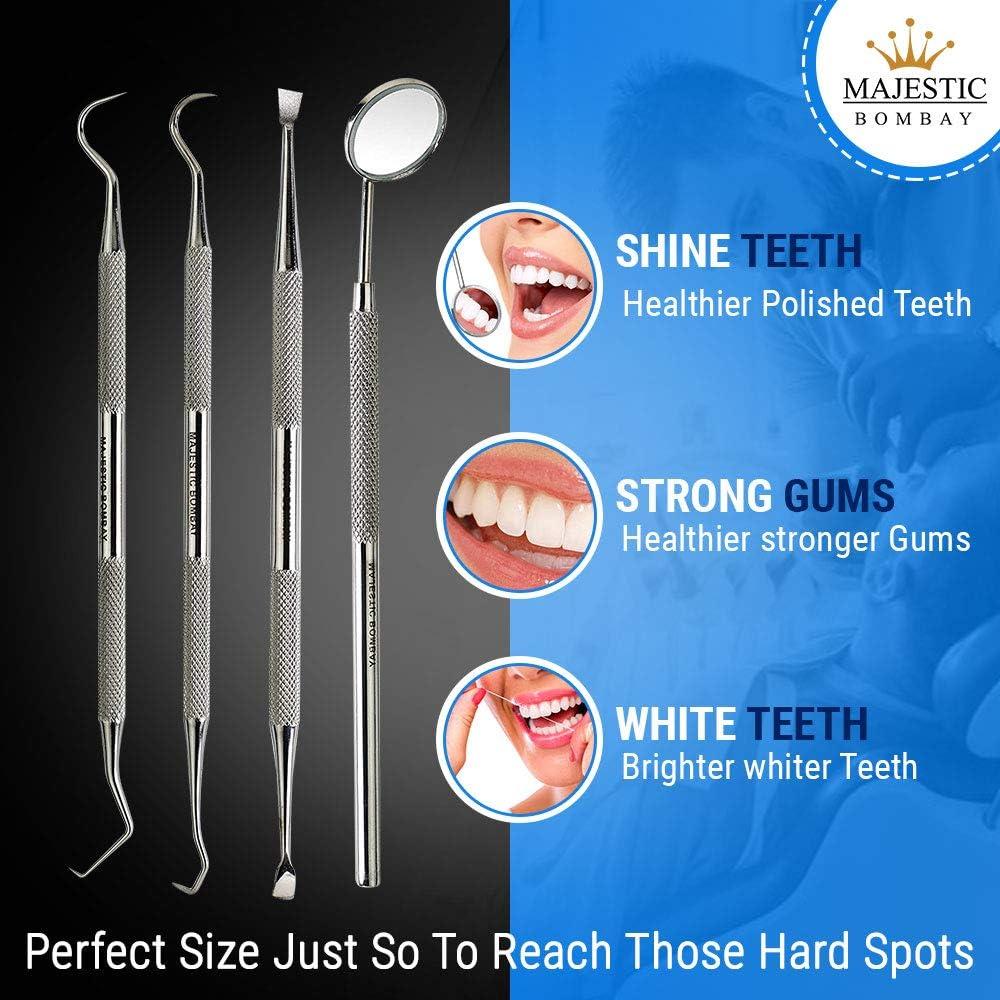 Kit de Higiene Dental Majestic Bombay - 4 Herramientas Esenciales