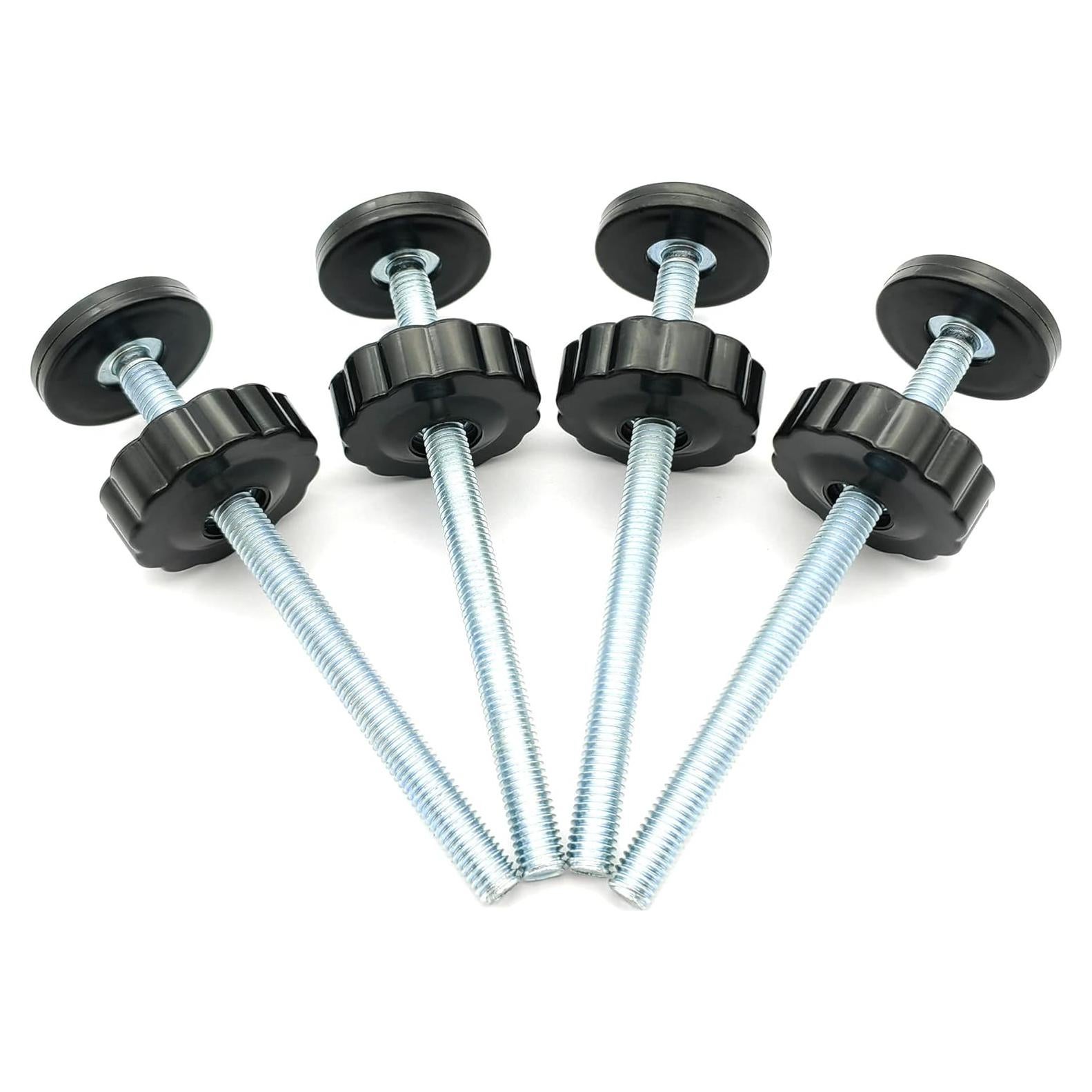 Paquete de 4 varillas de husillo M8 para puerta de bebés