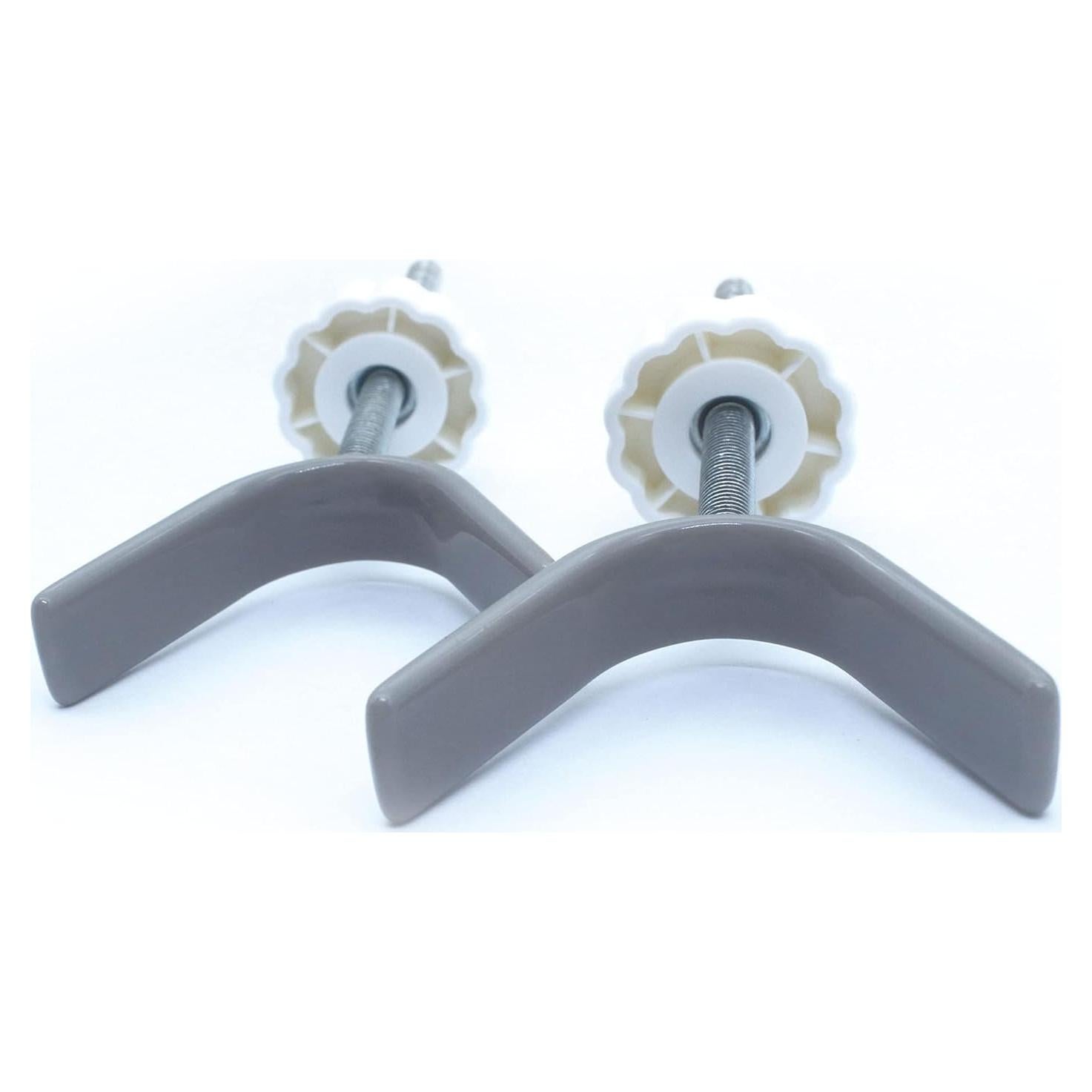 Adaptador Barandilla Puerta Bebé Vmaisi Y-Gris 2 Piezas