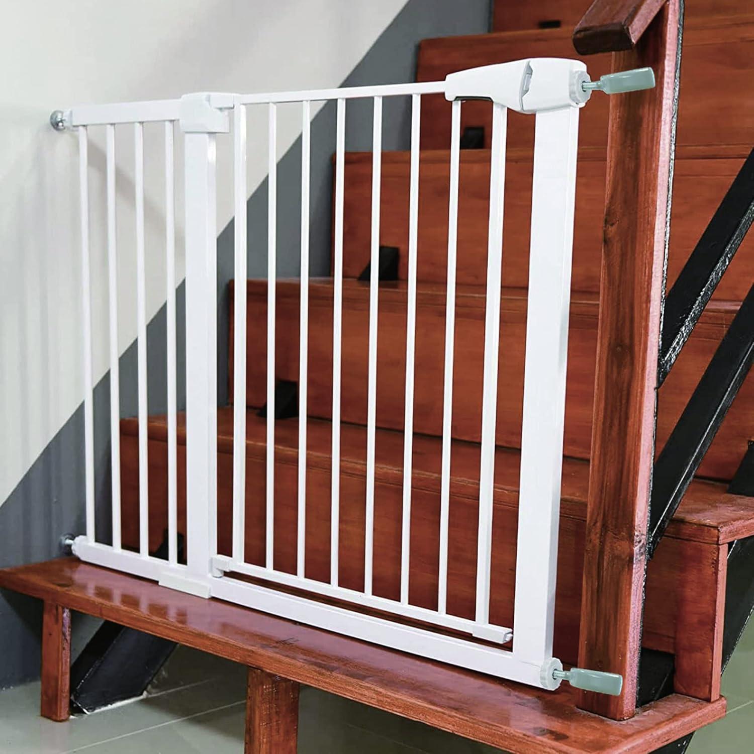 Adaptador Barandilla Puerta Bebé Vmaisi Y-Gris 2 Piezas