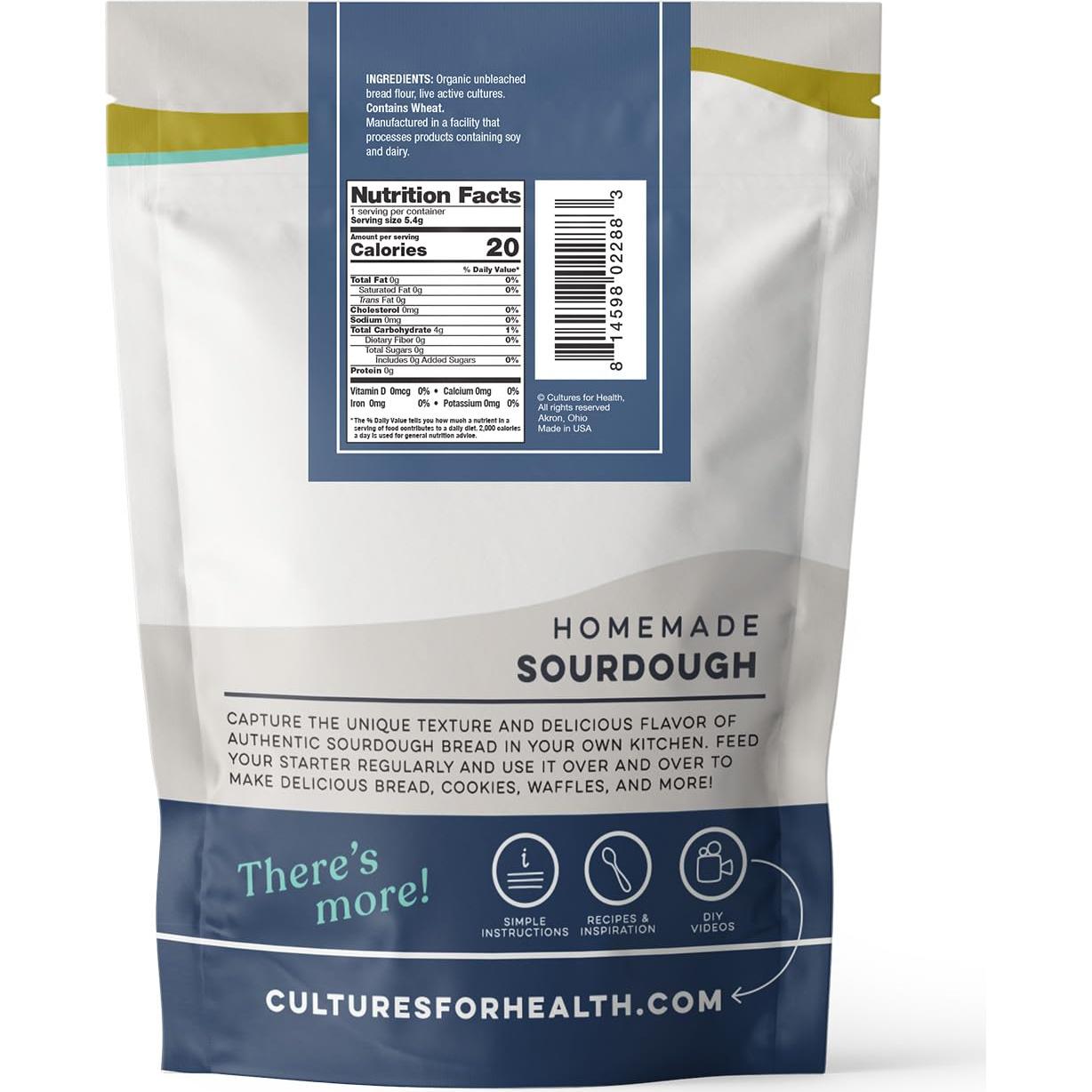 Cultura de Masa Madre Artesanal | Sin Gluten | Centeno