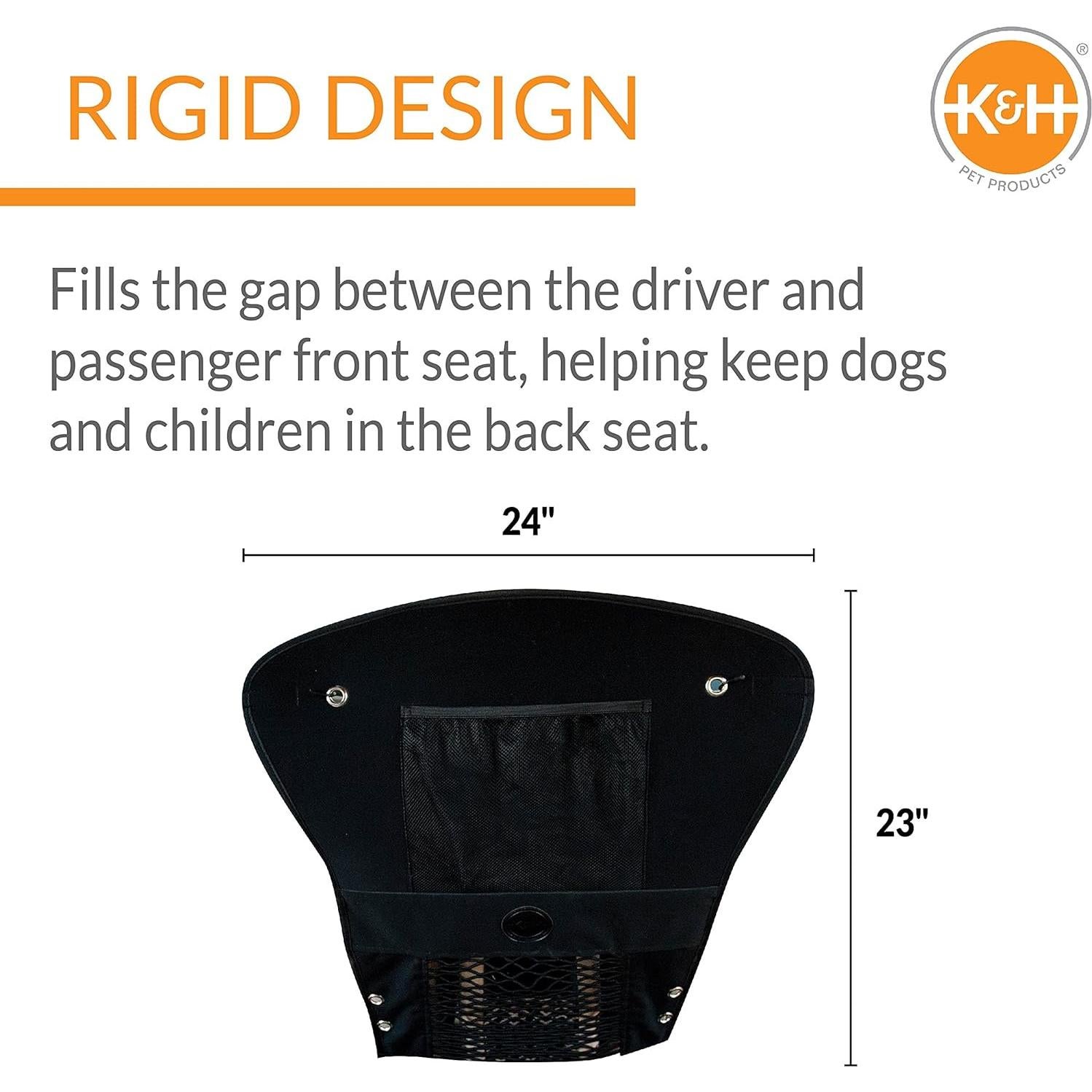 Barrera de Seguridad para Perros K&H 58x61 cm con Malla